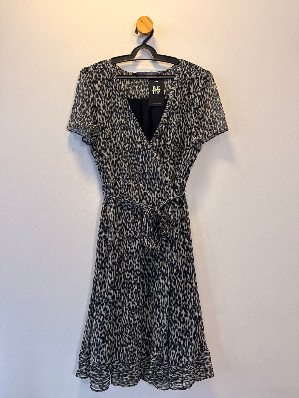 Vestido Animal Print Zara