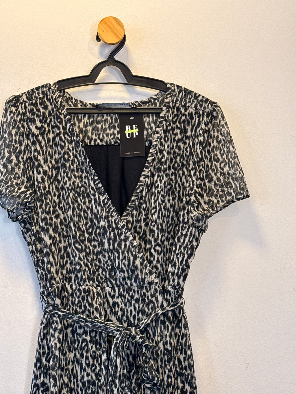 Vestido Animal Print Zara