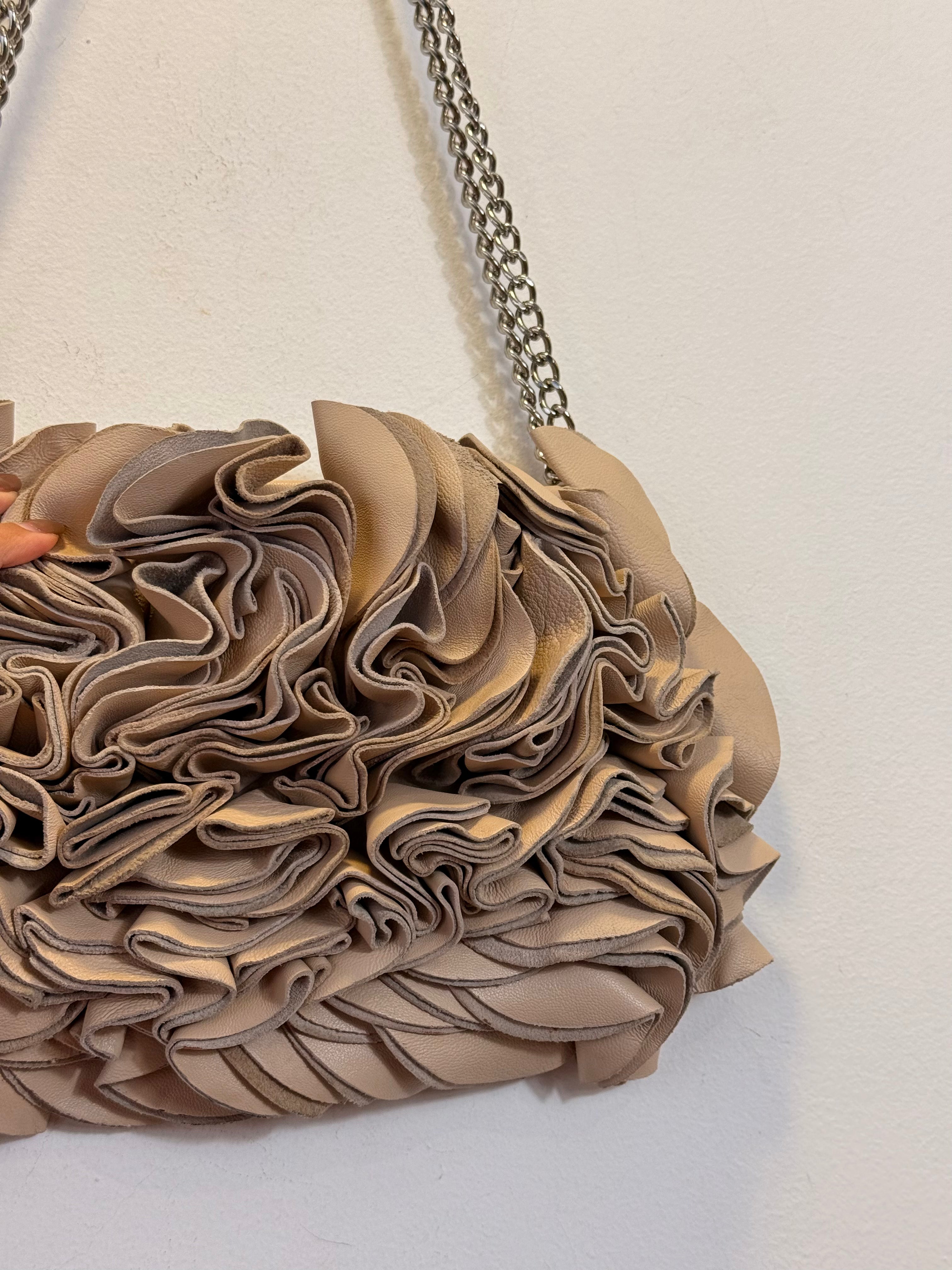 Bolsa Flor Rosa Zara