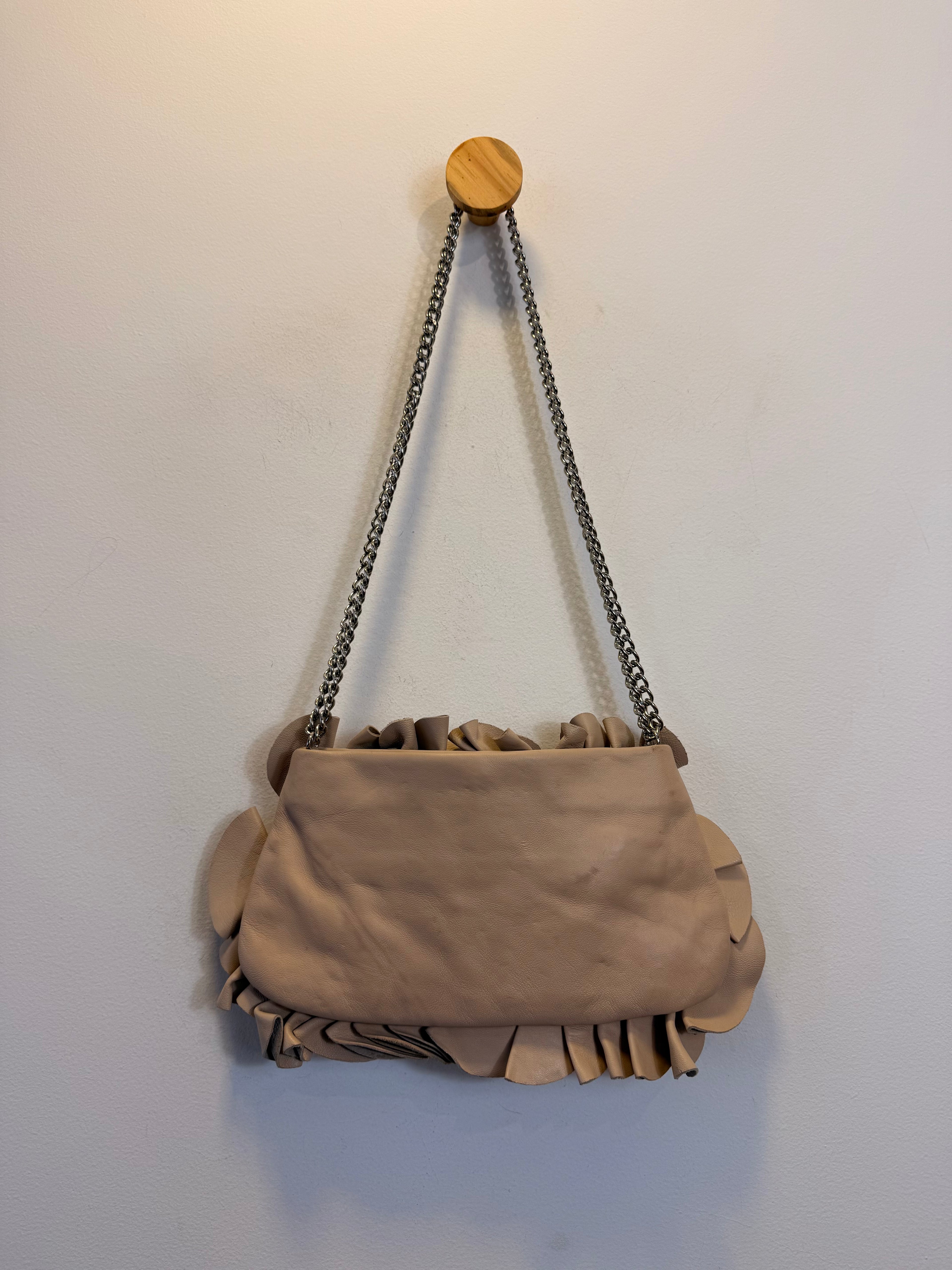 Bolsa Flor Rosa Zara