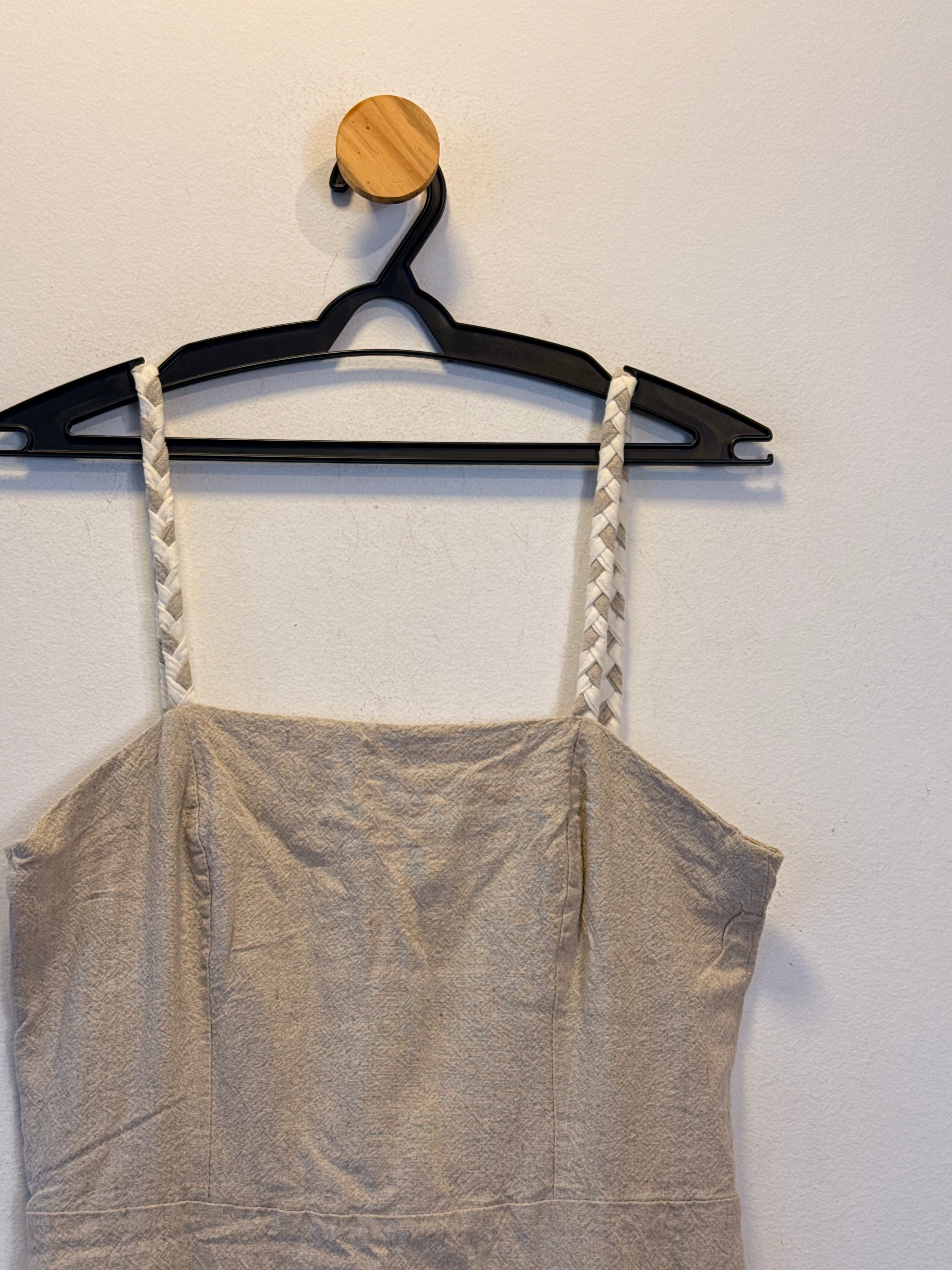 Vestido Bege Evelise Assis Brand