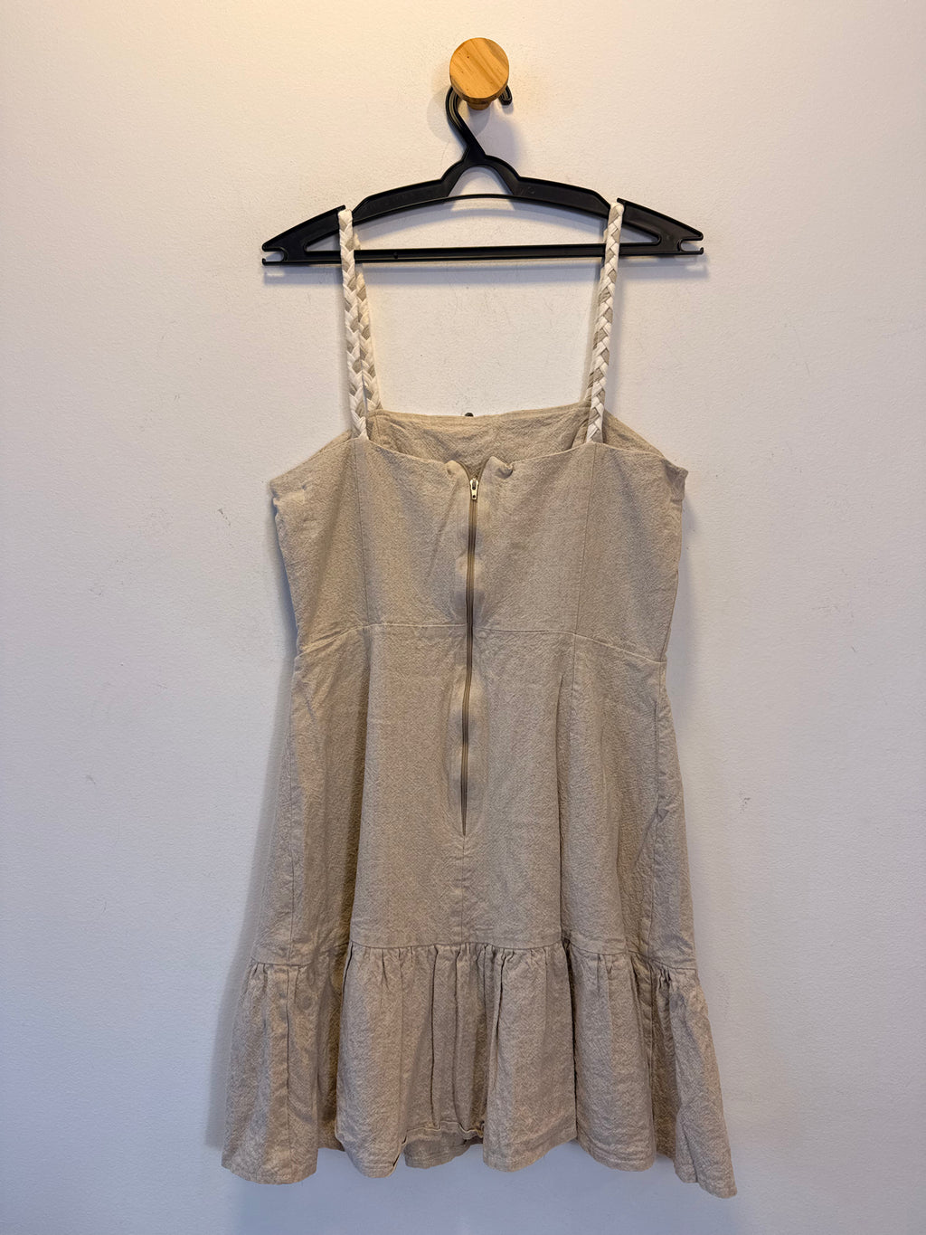 Vestido Bege Evelise Assis Brand