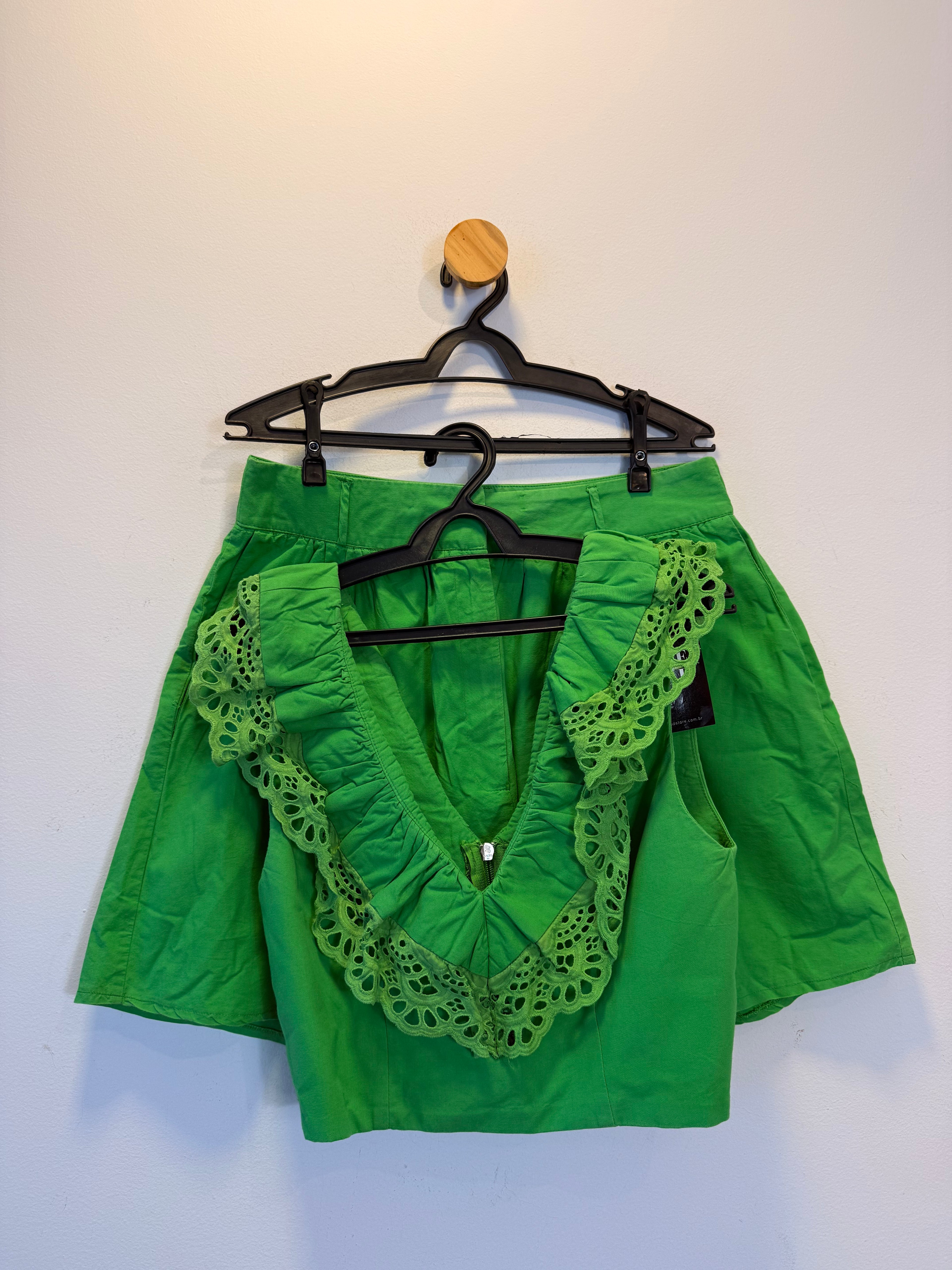 Conjunto Verde Amarante