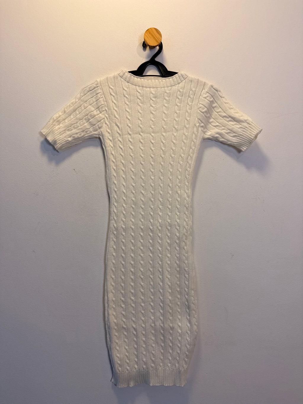 Vestido Tricot Branco