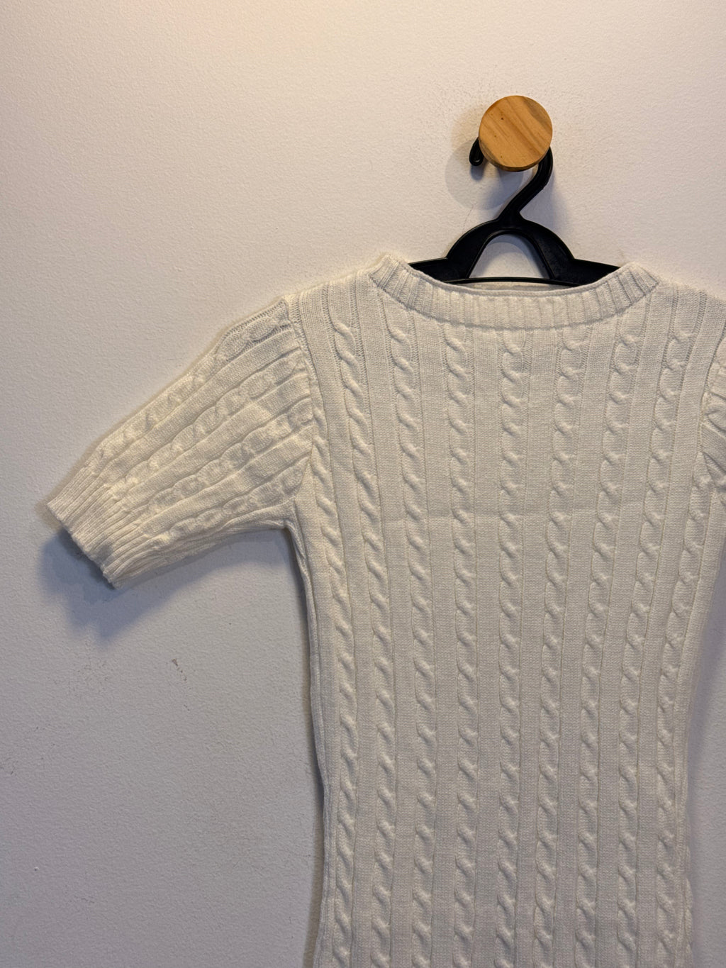 Vestido Tricot Branco