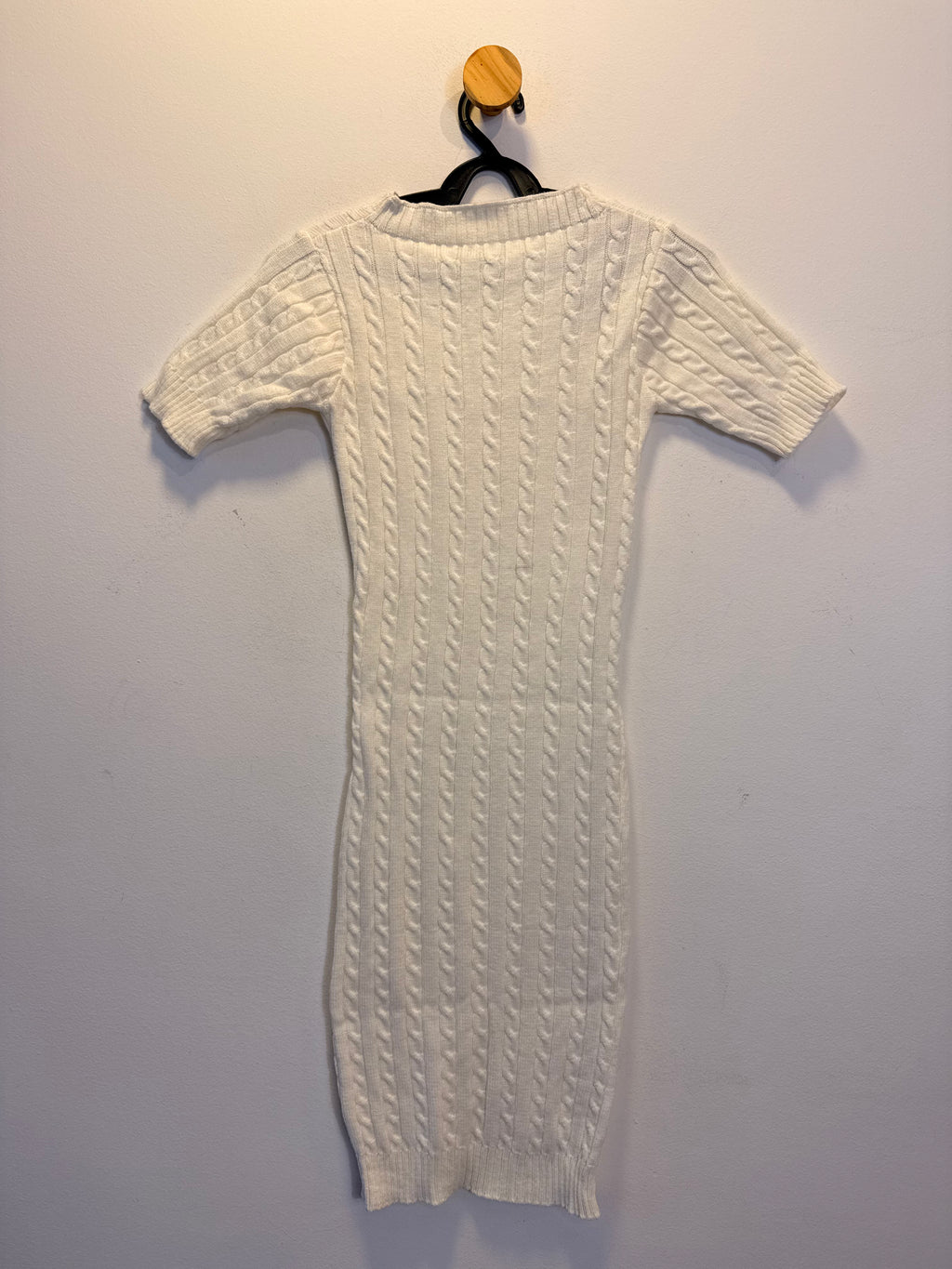 Vestido Tricot Branco
