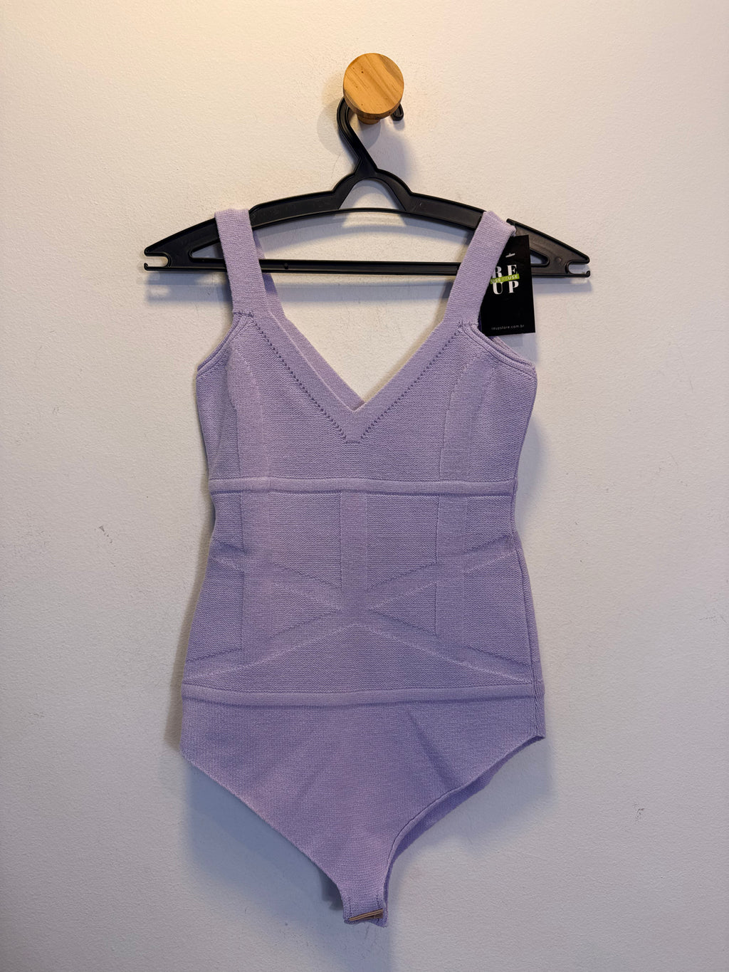 Body Tricot Lilás