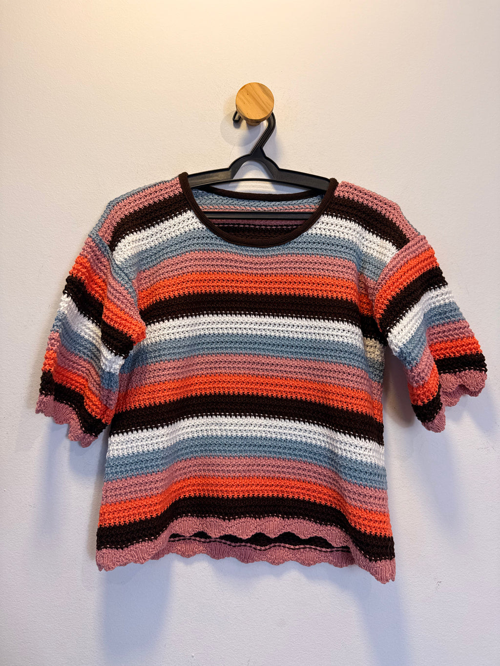 Blusa de Tricot Listrada