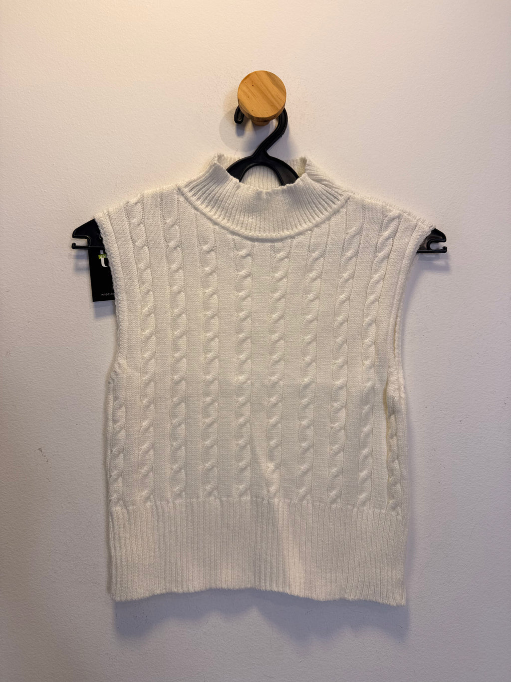 Cropped em Malha Branco
