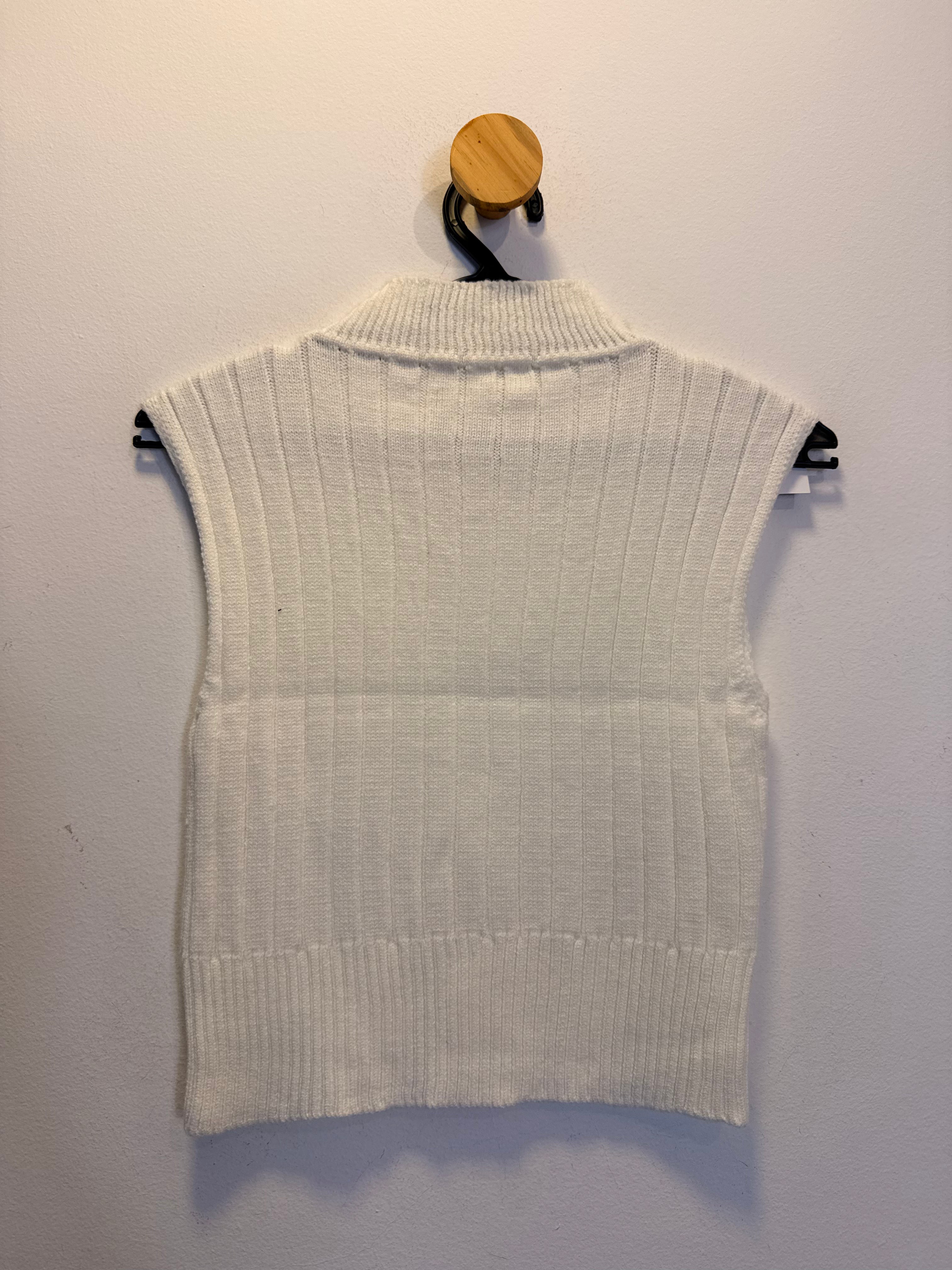 Cropped em Malha Branco