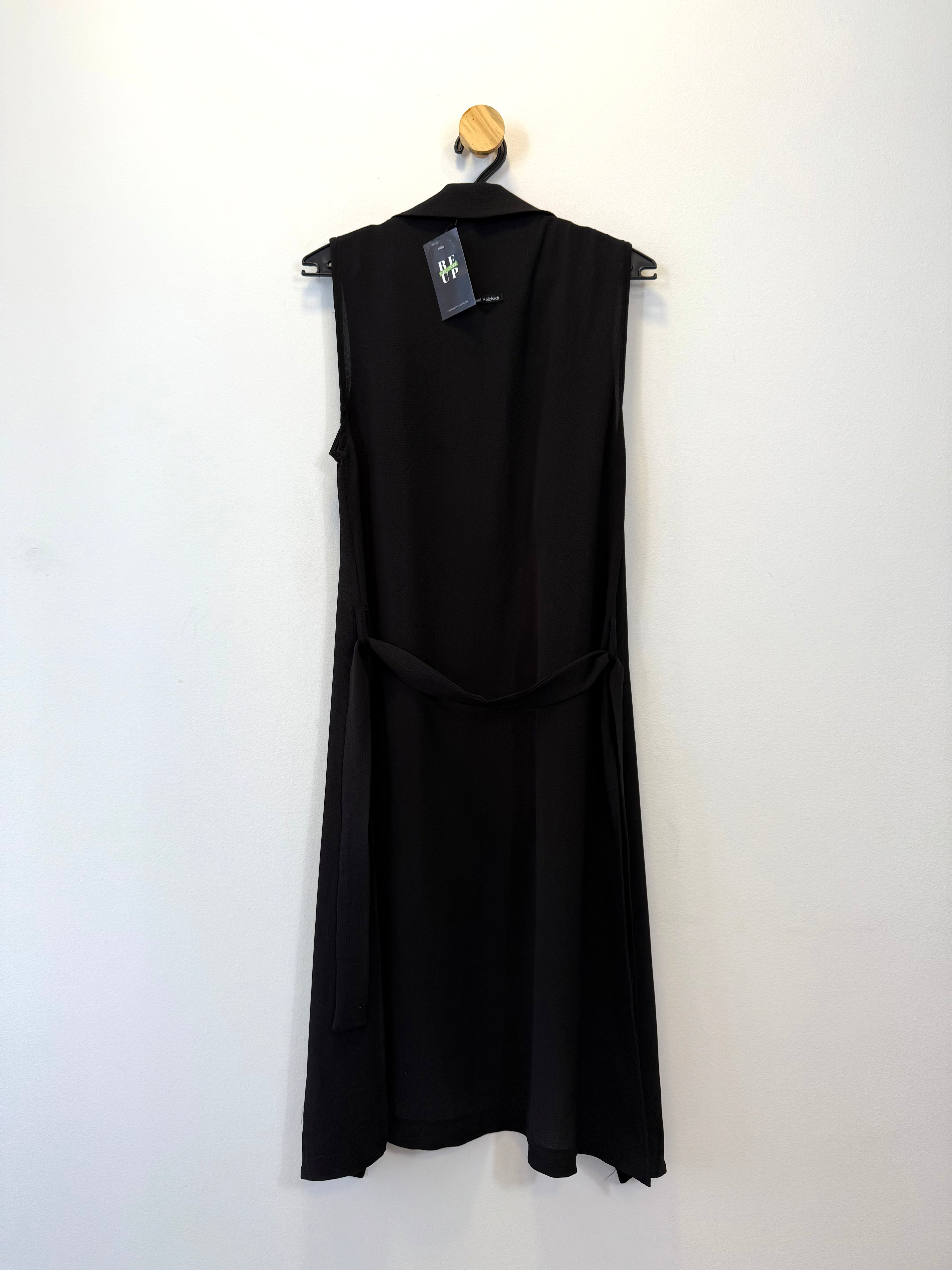 Colete Longo Preto