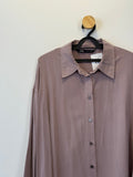 Camisa Overzise Cinza