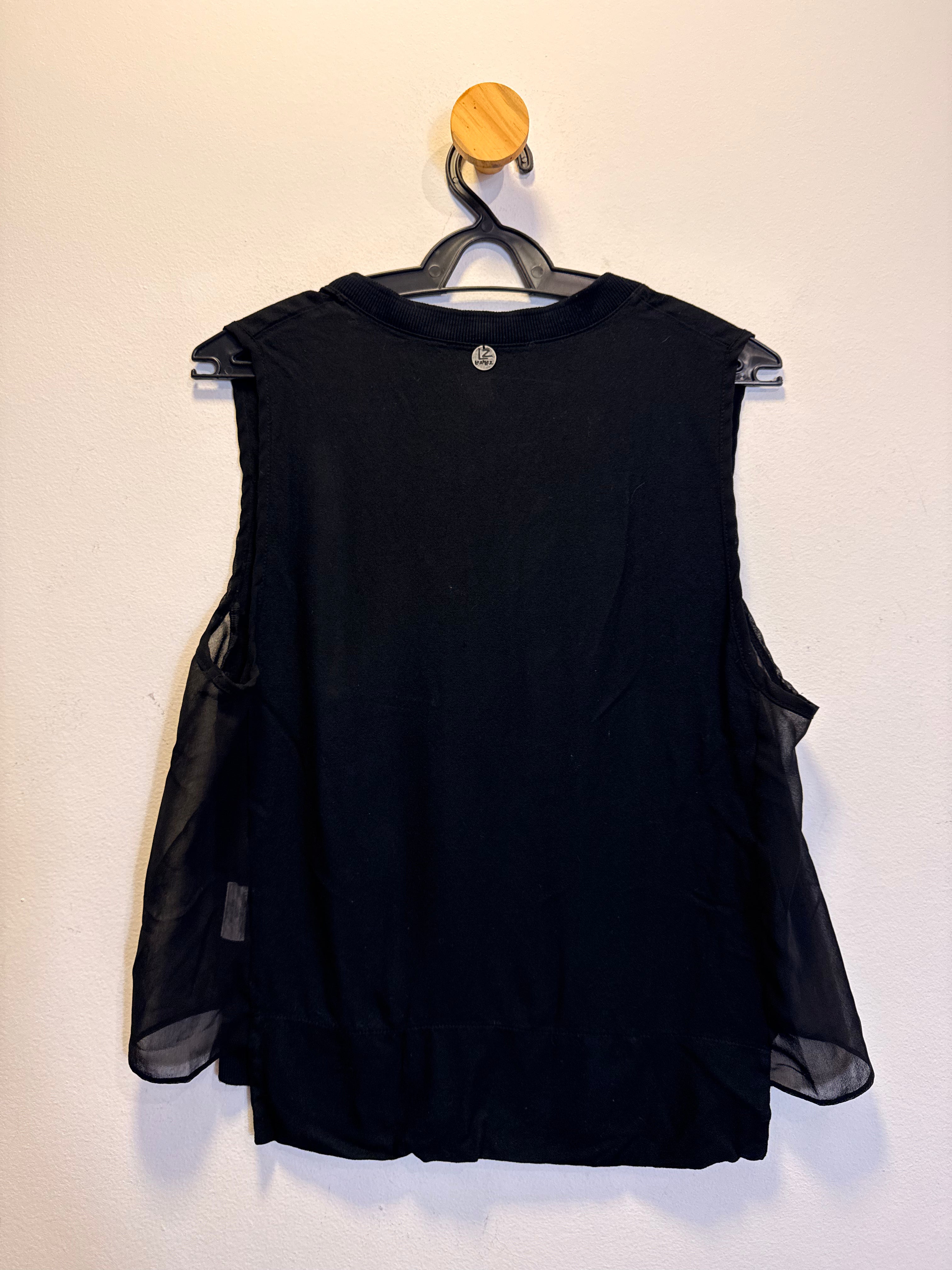 Blusa Preta Lez a Lez