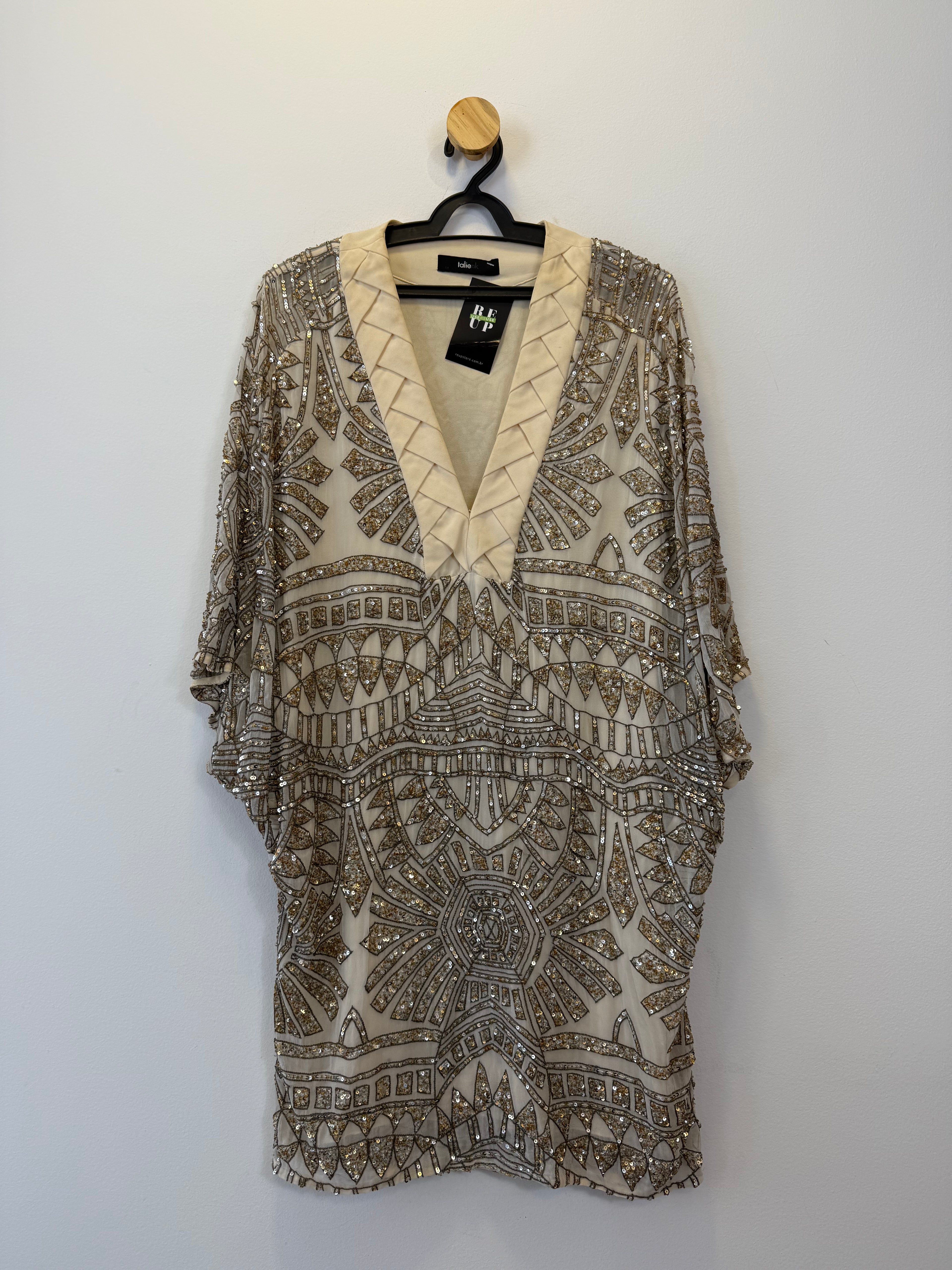 Vestido de Festa Curto Bordado
