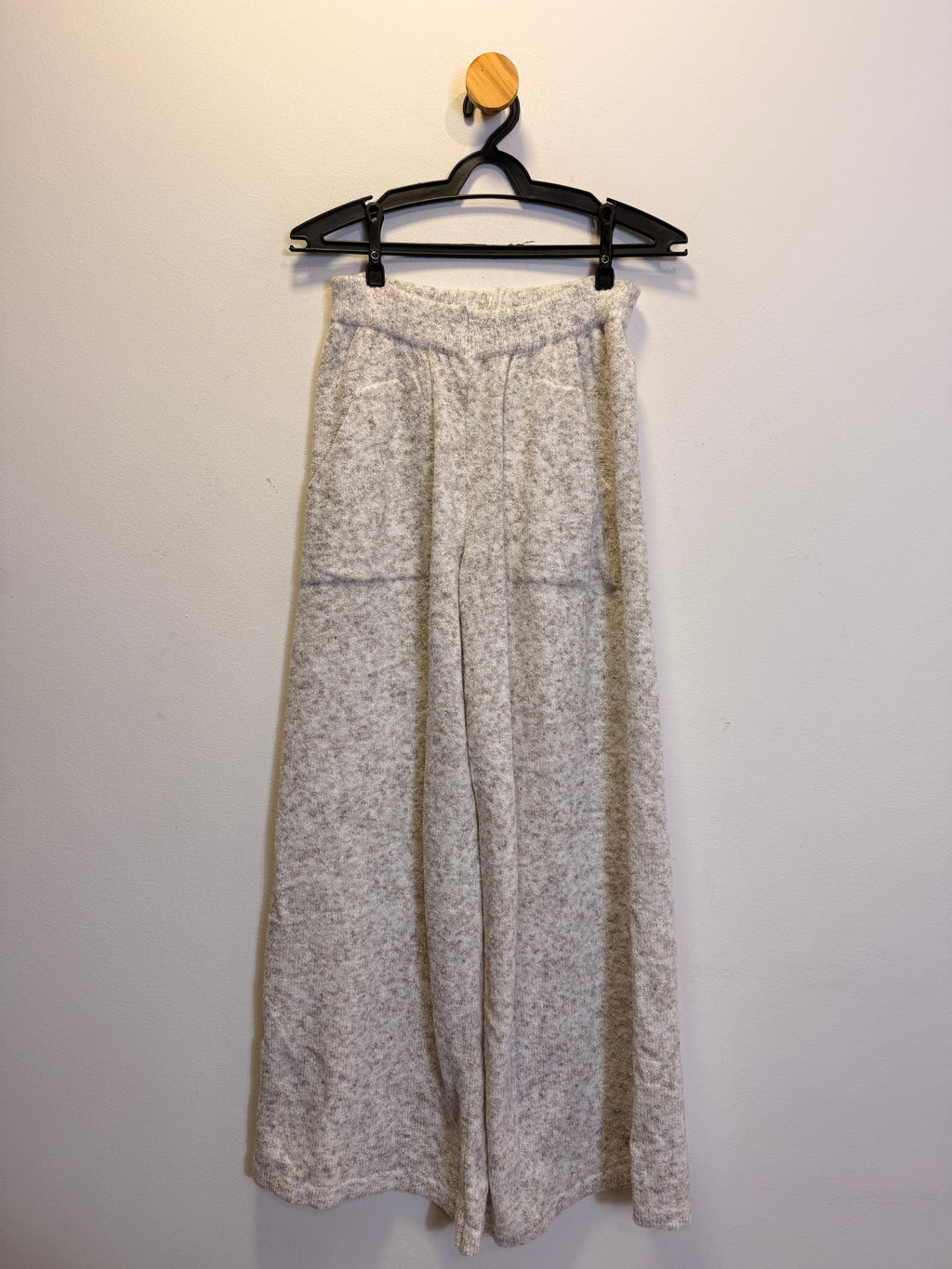 Calça tricot Cinza