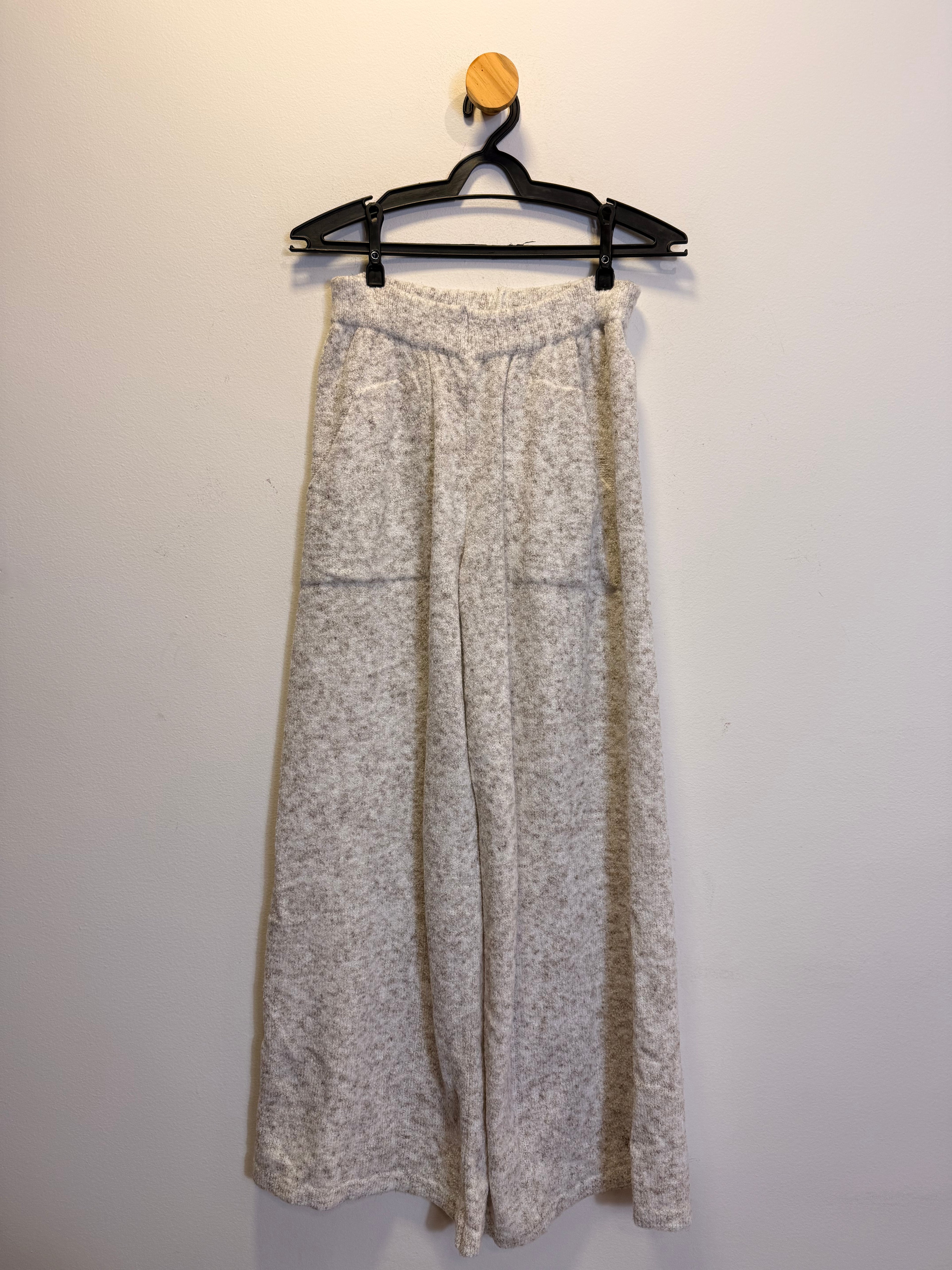Calça tricot Cinza