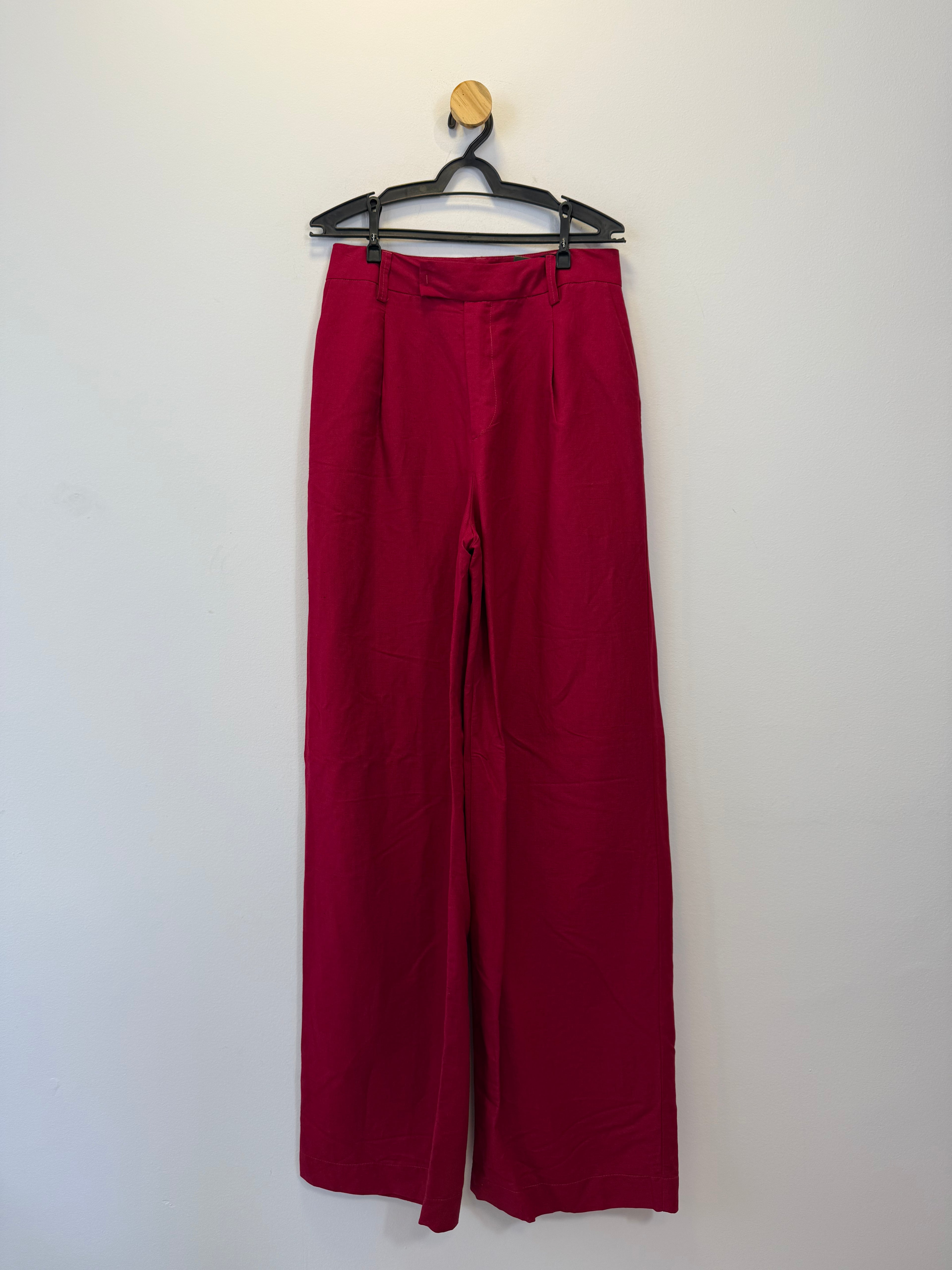 Calça Pantalona Vermelha