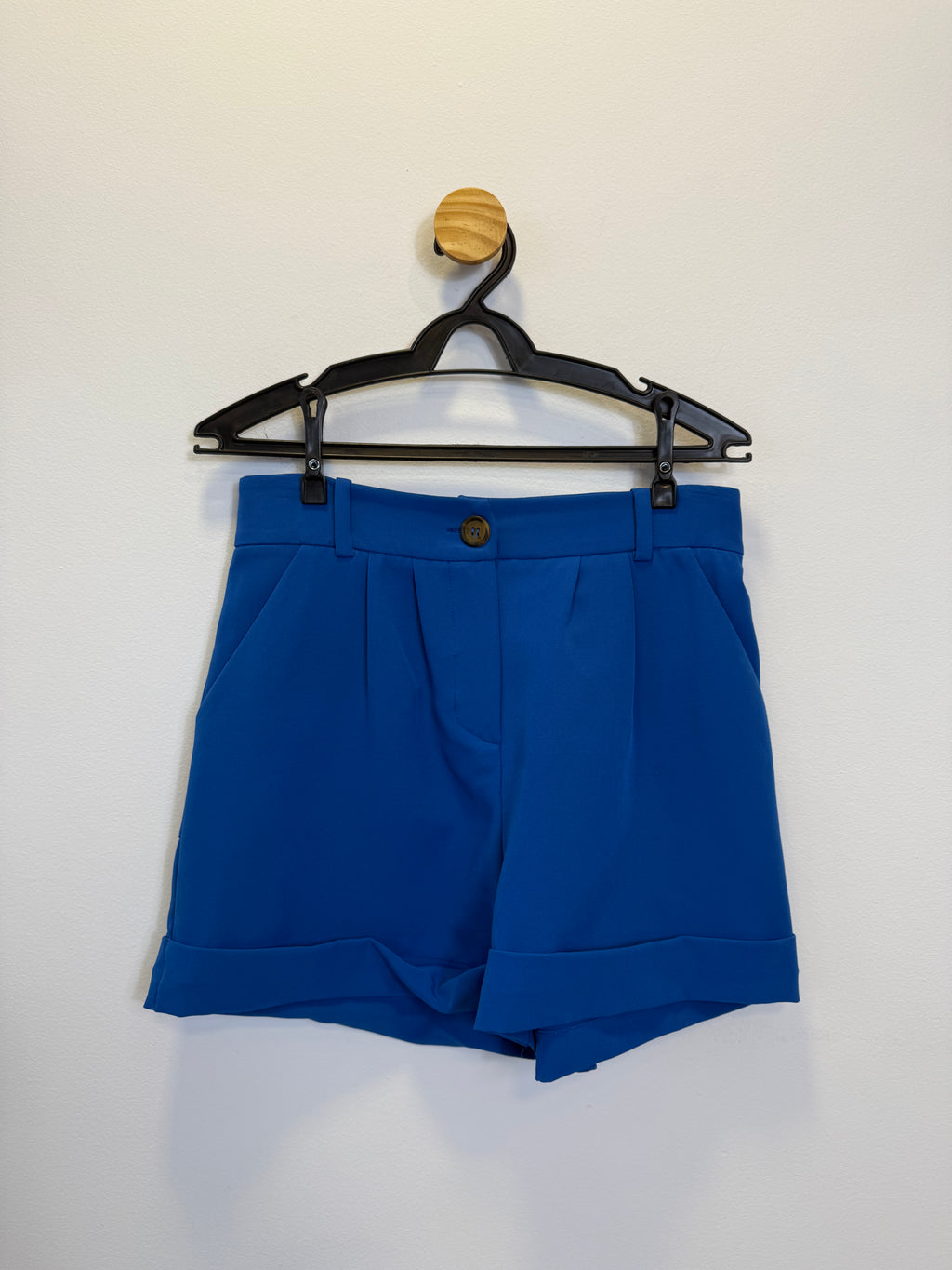 Short Alfaiataria Azul Royal