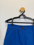 Short Alfaiataria Azul Royal