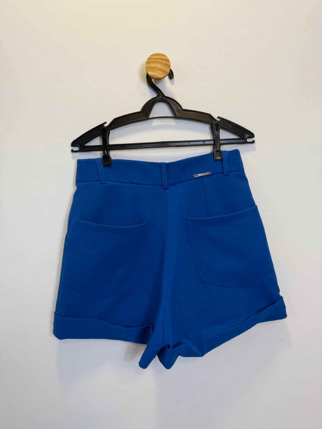 Short Alfaiataria Azul Royal
