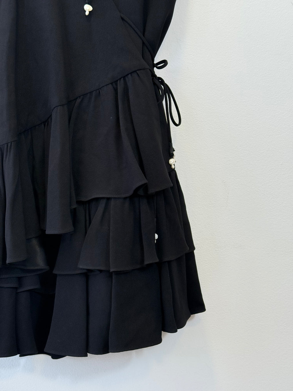 Vestido Preto de Amaração