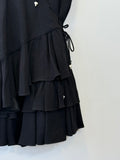 Vestido Preto de Amaração
