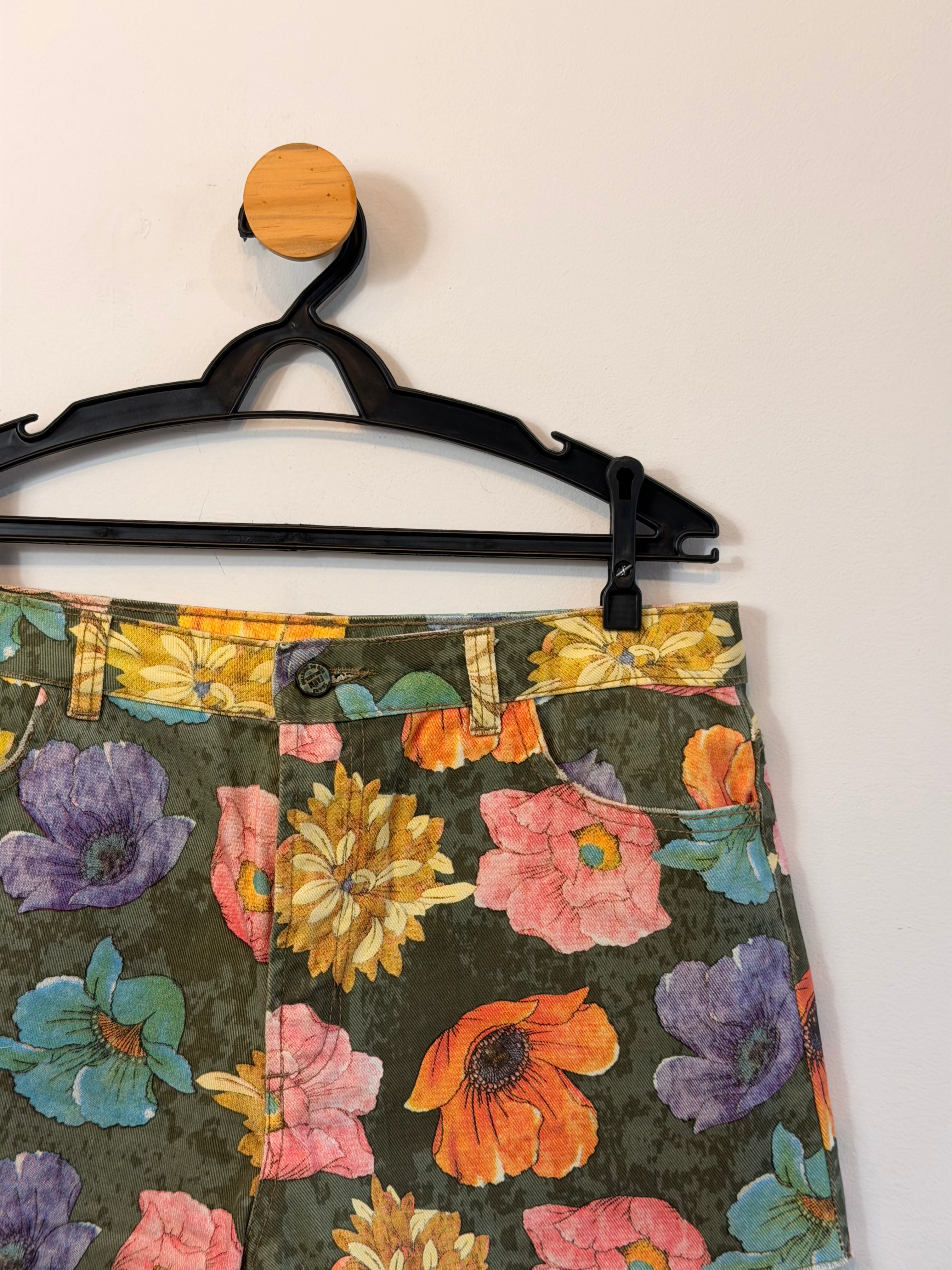 Short Jeans Estampado Farm