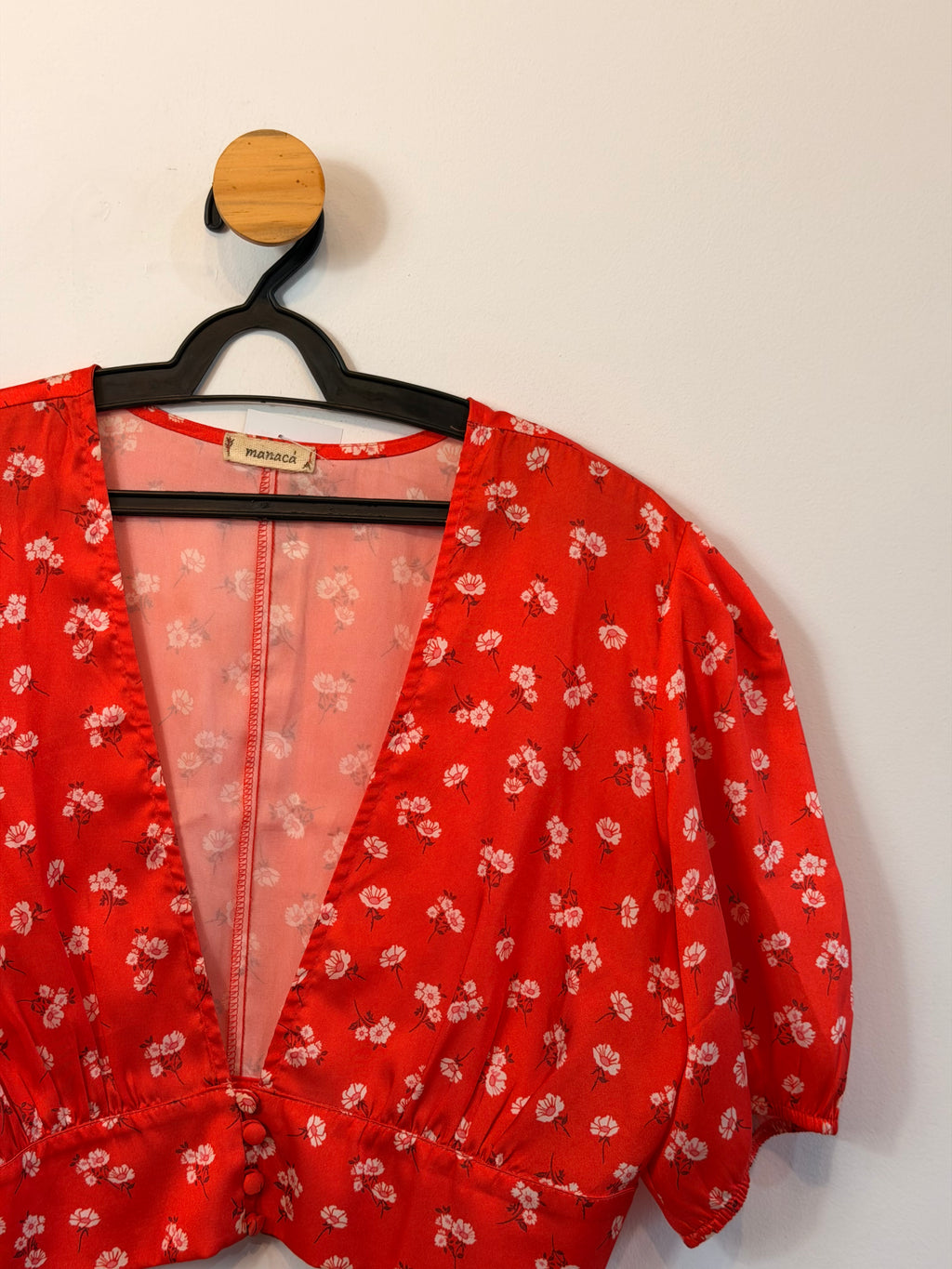 Blusa Cropped Vermelha