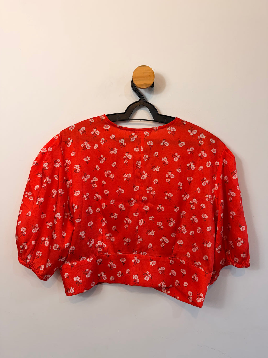 Blusa Cropped Vermelha