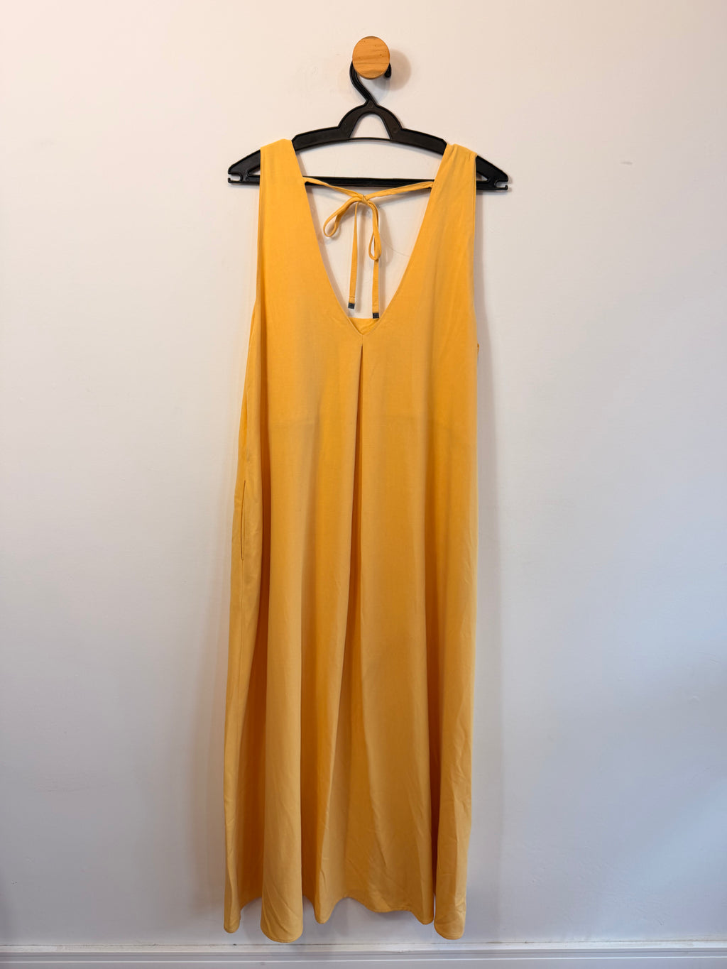 Vestido Amarelo Simone Franco
