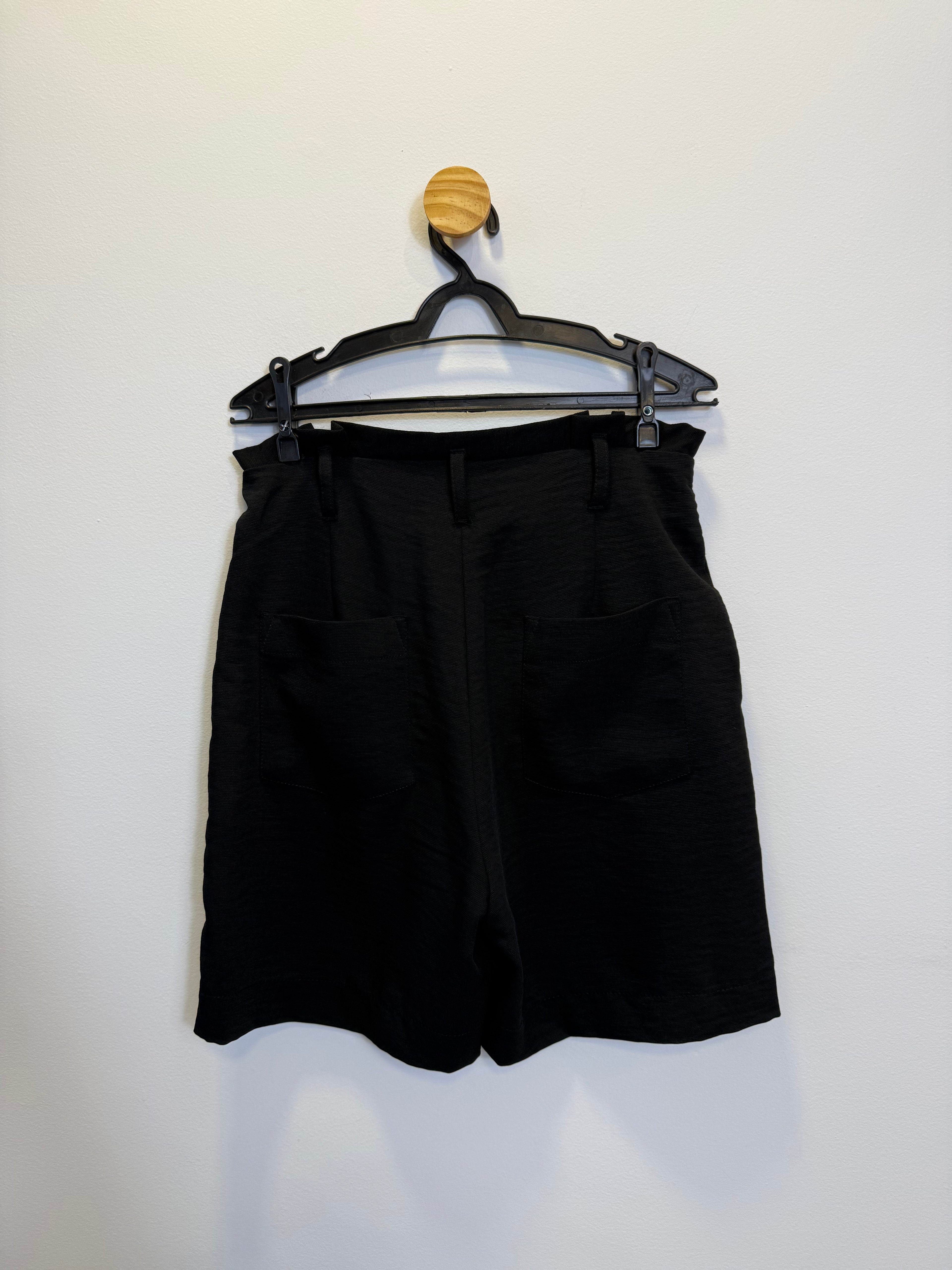 Short Alfaiataria Preto