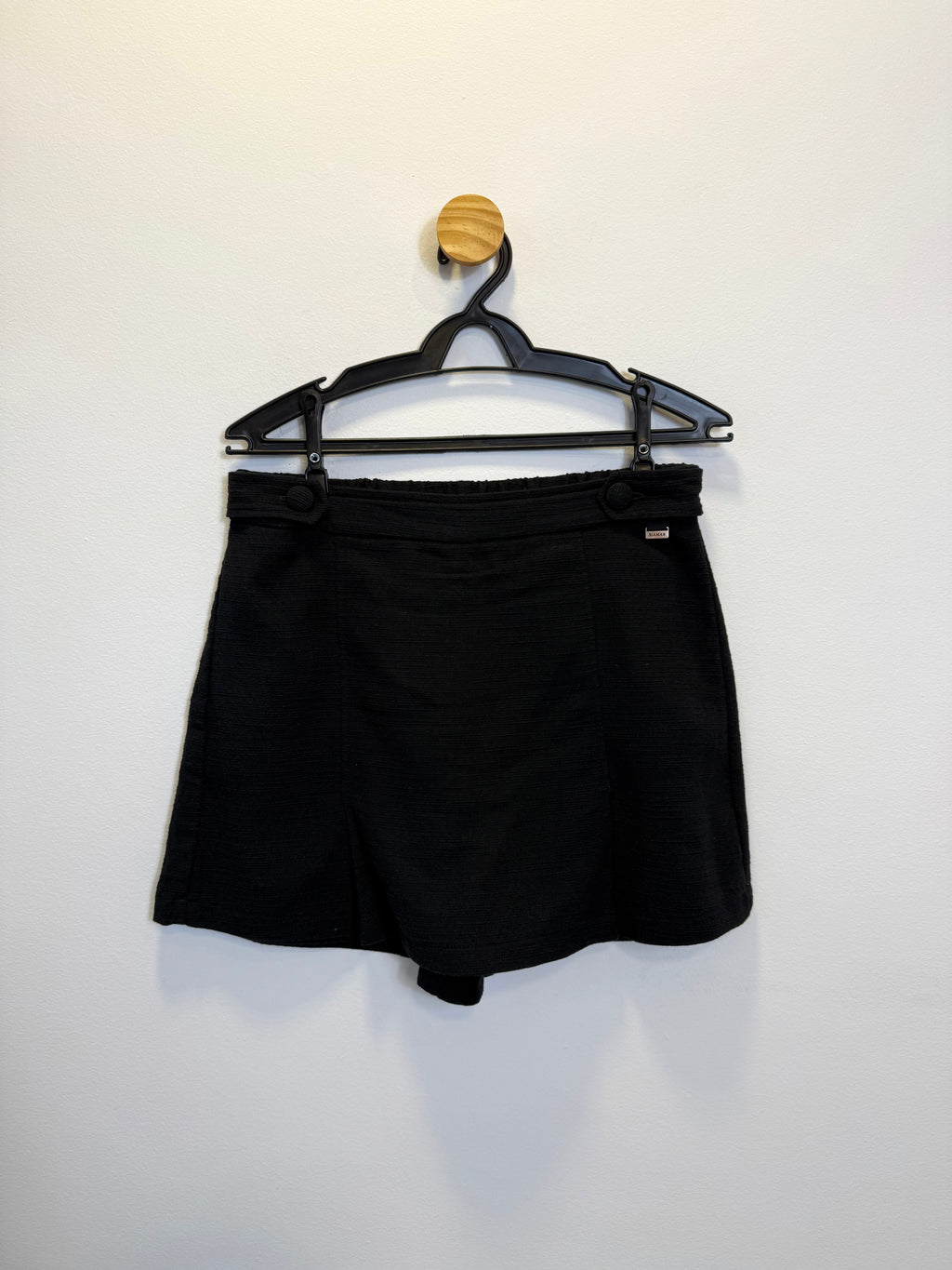 Short em Malha Preto