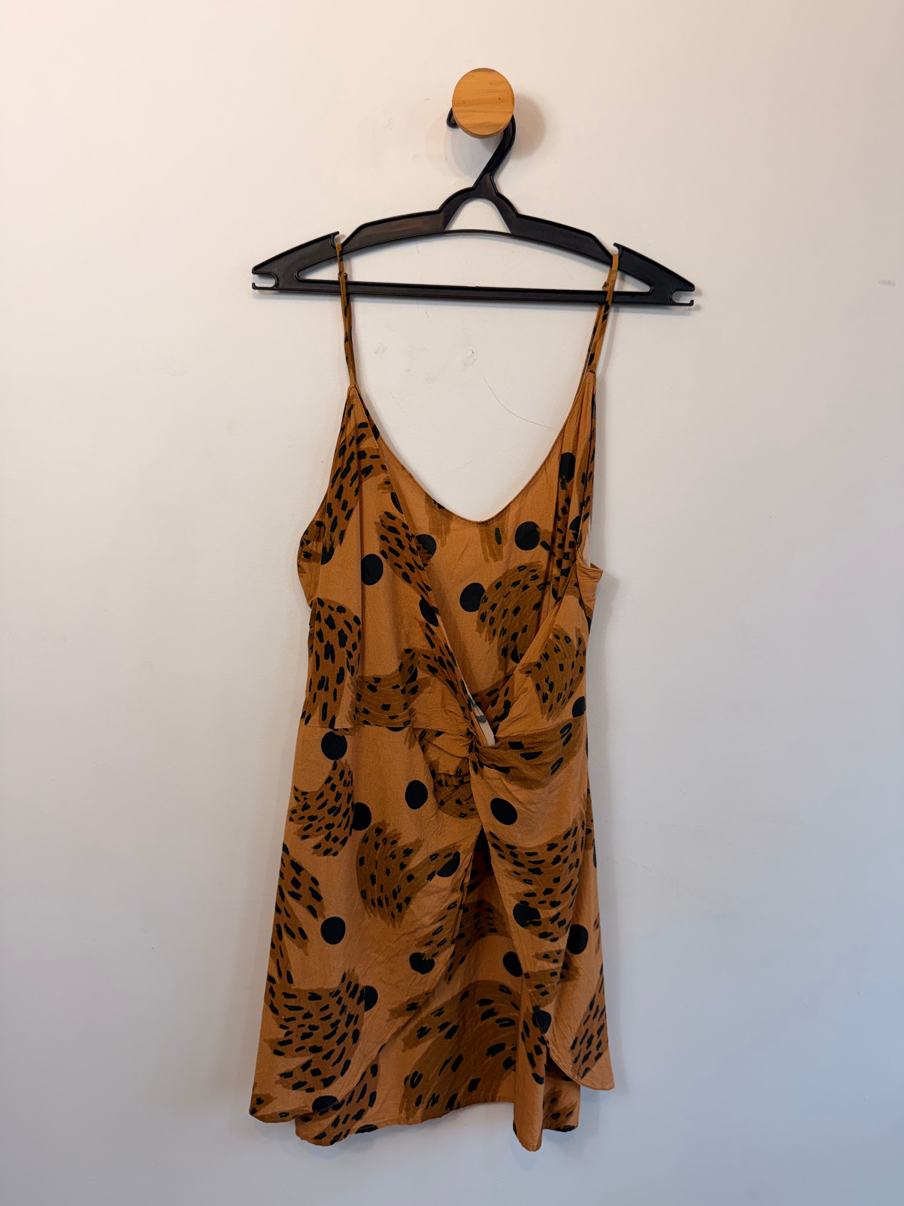 Vestido Farm Estampa De Bananas e Poá