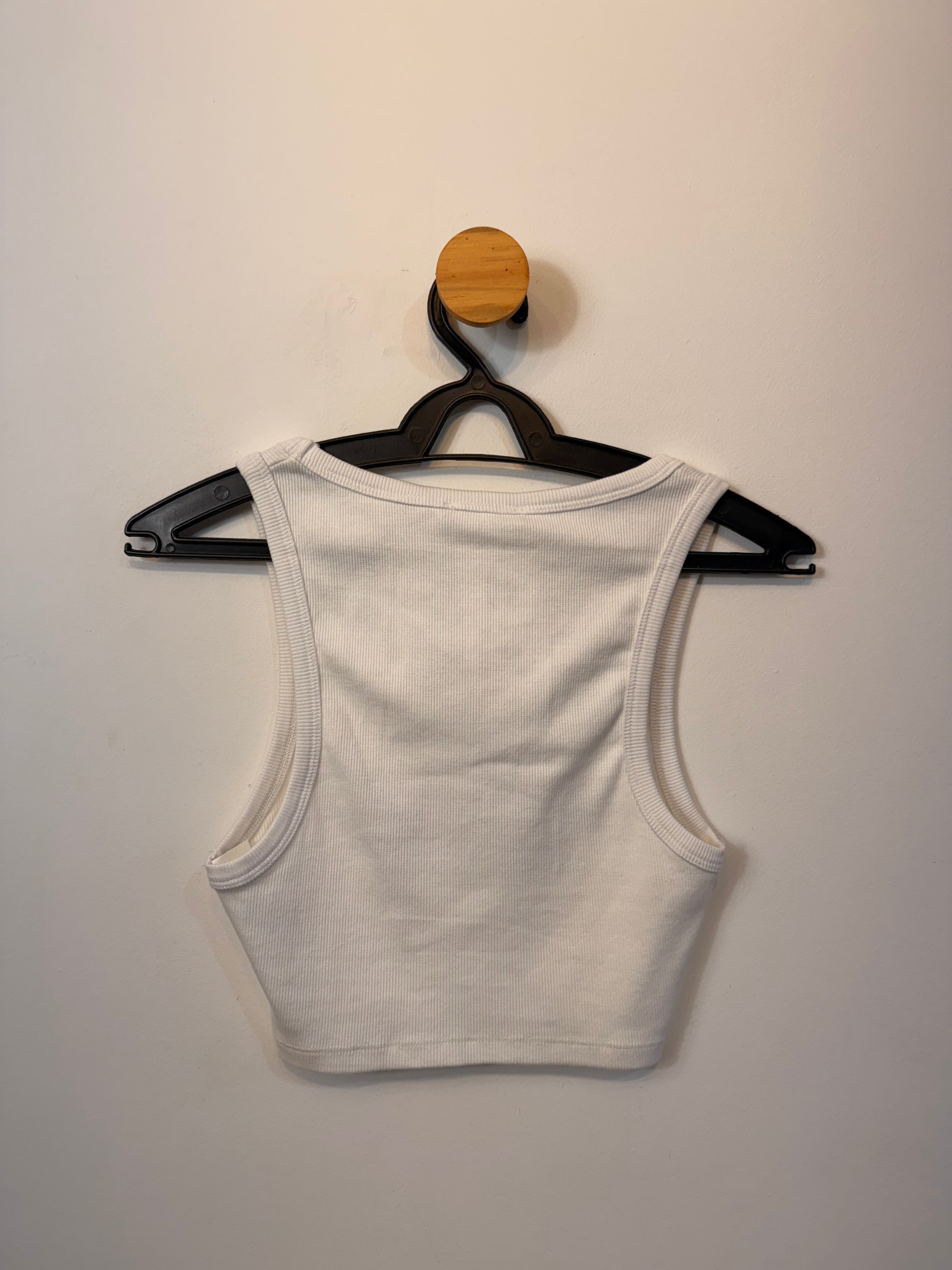 Cropped Branco Los Angeles Zara