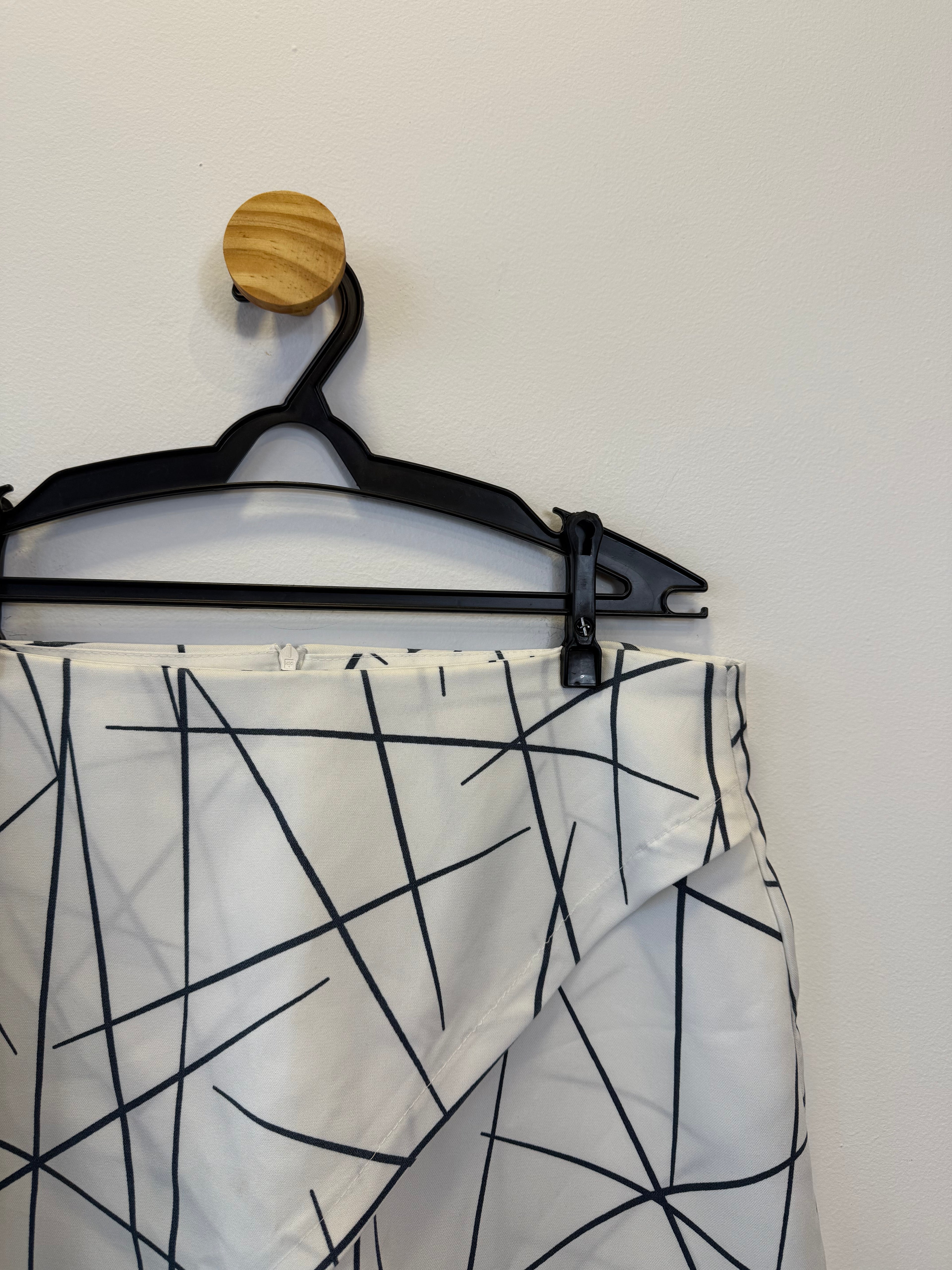 Short Saia Envelope Branco