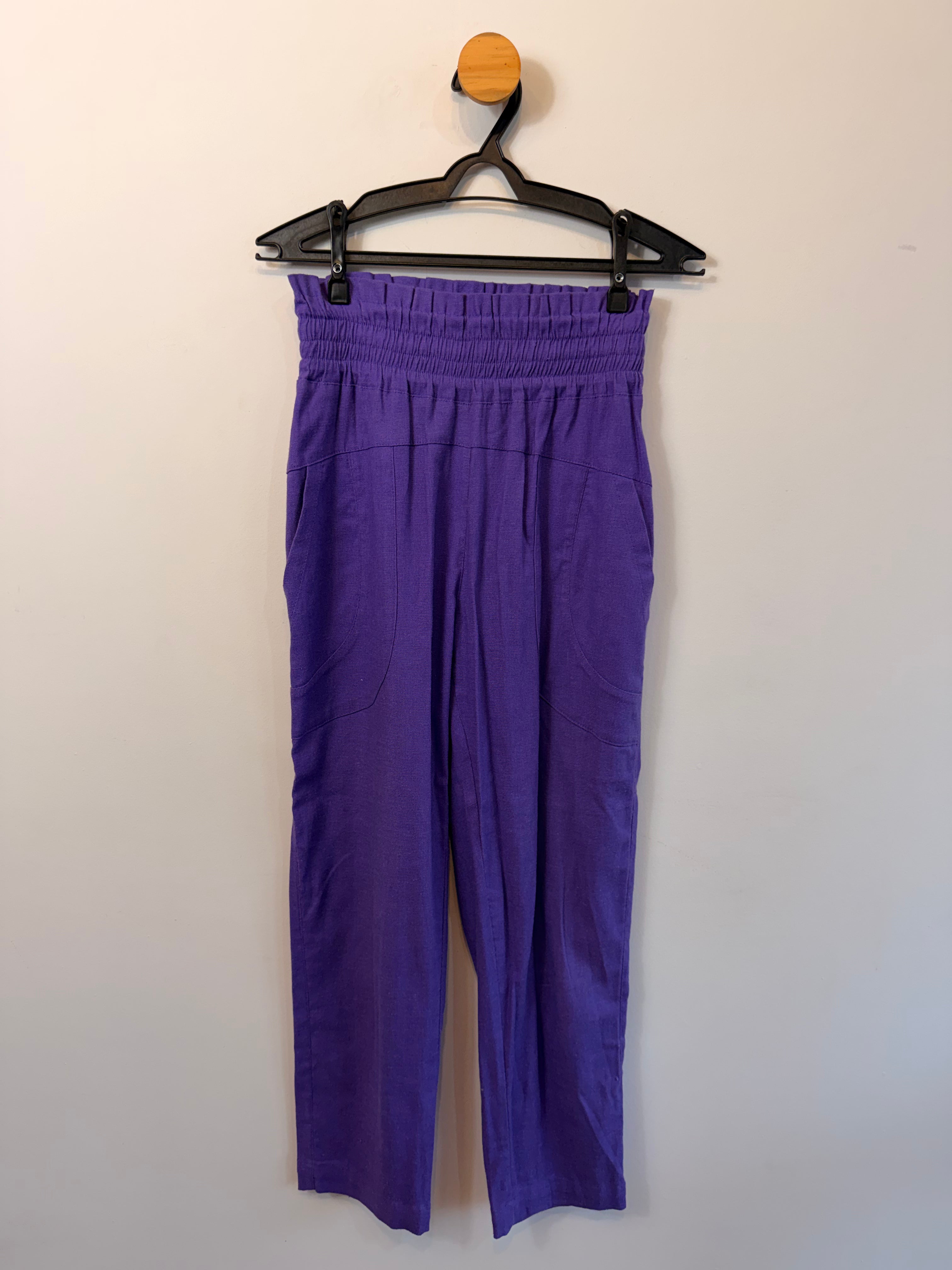Conjunto Roxo Linho Amê