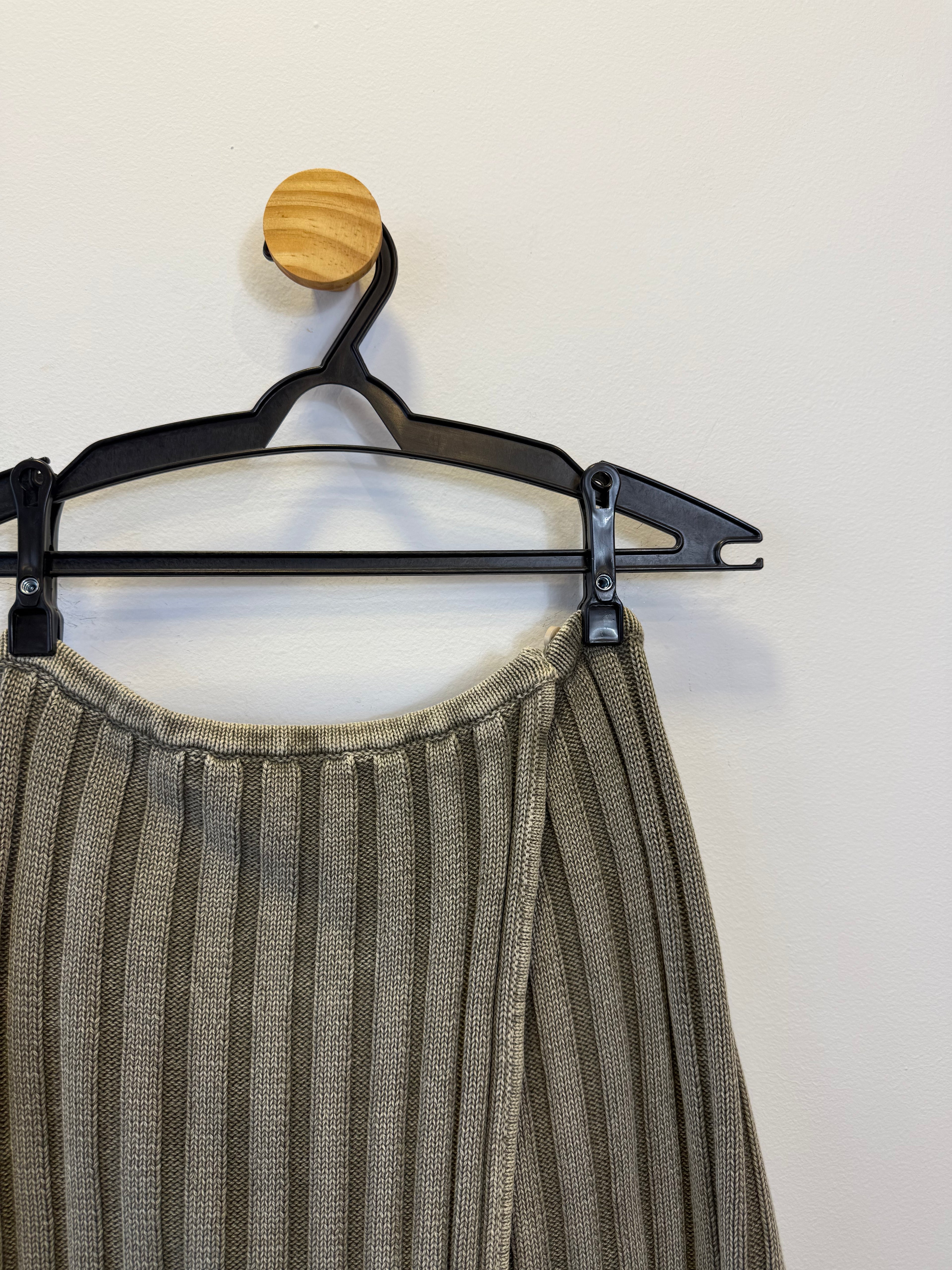 Saia Midi Envelope Verde