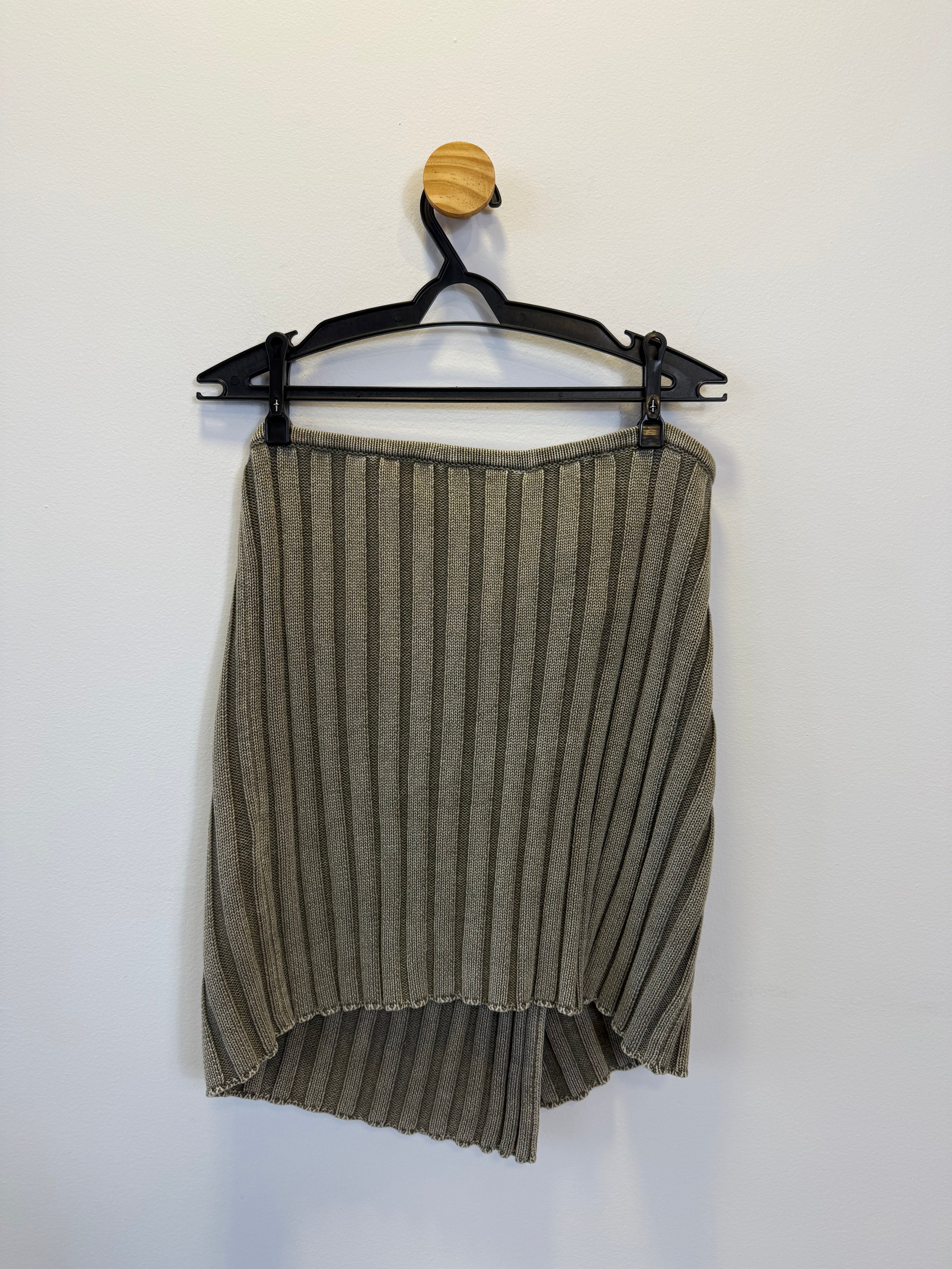 Saia Midi Envelope Verde