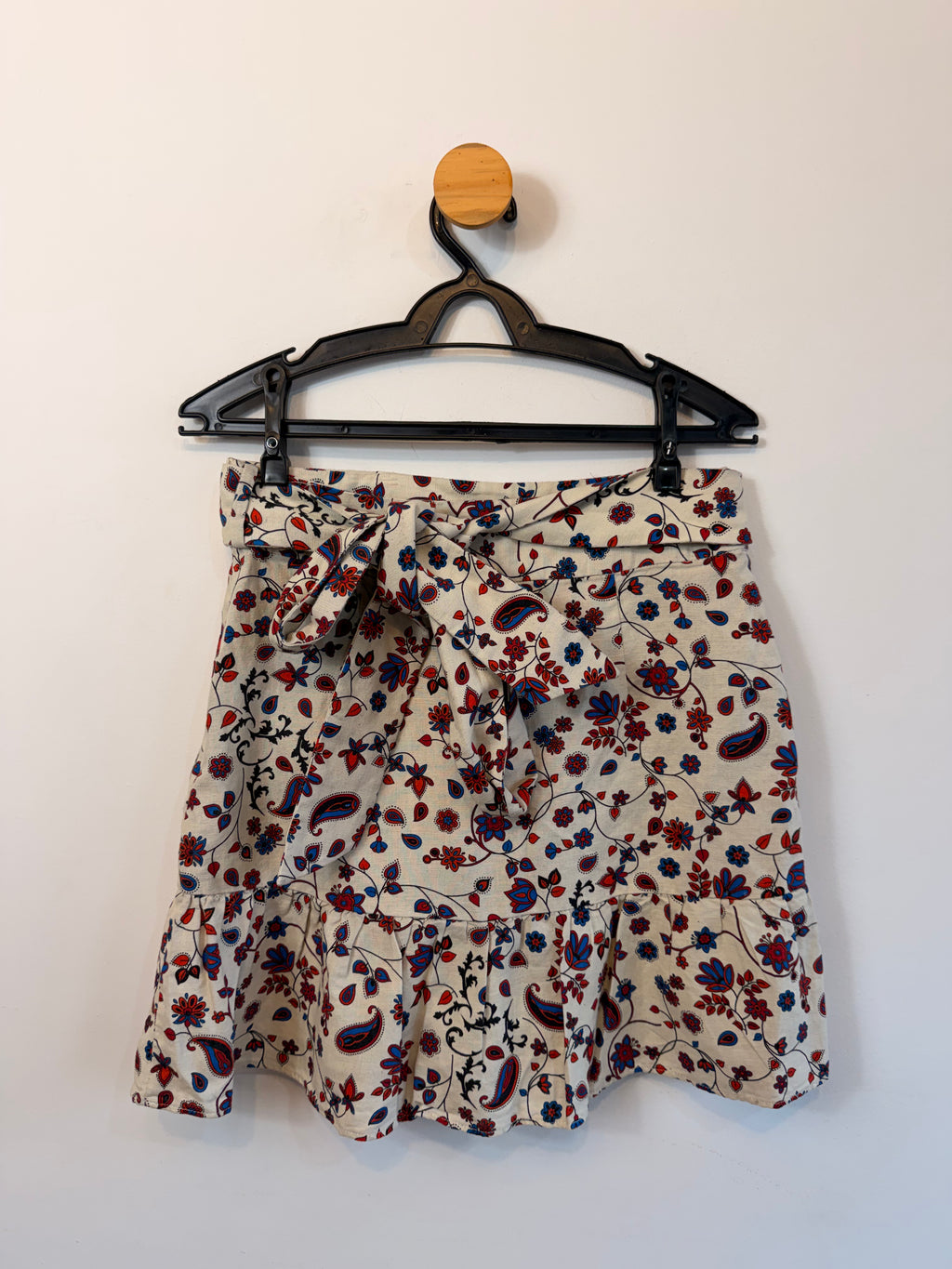 Saia Estampa Floral Zara