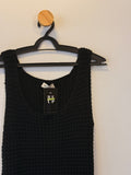 Regata Tricot Preta Anselmi