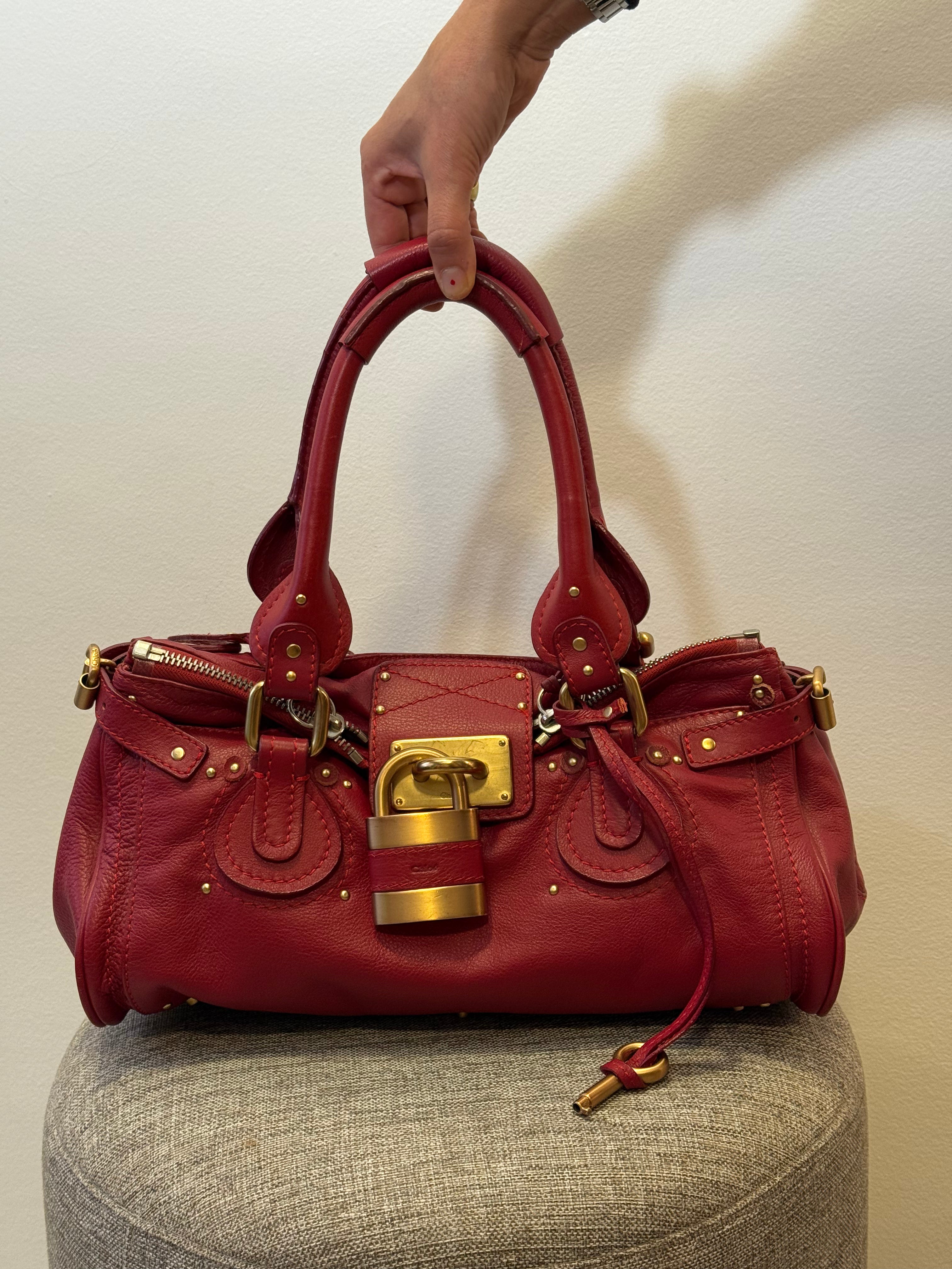 Bolsa Chloé Vermelha