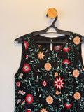 Blusa Bordado Floral Cantão