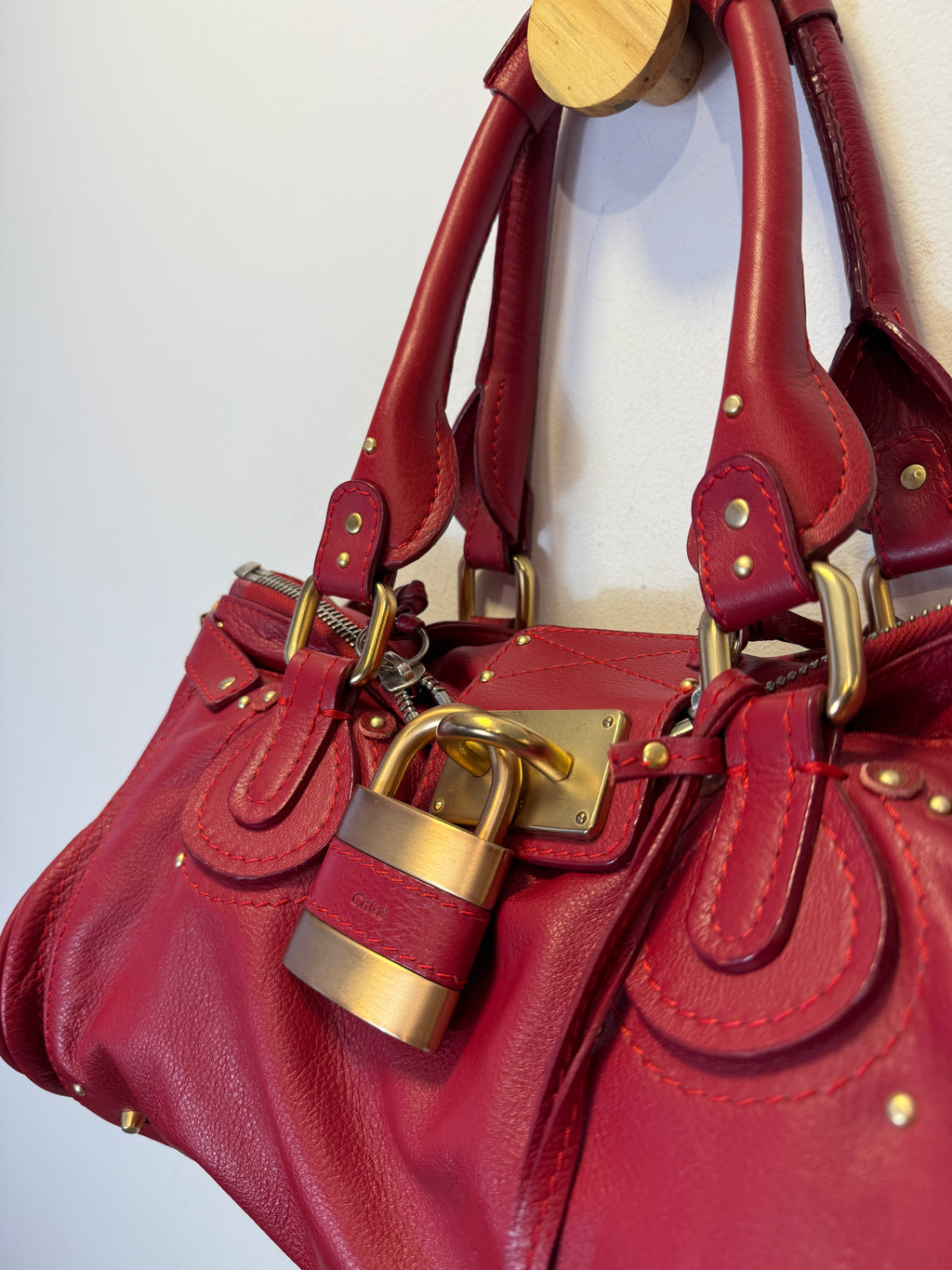 Bolsa Chloé Vermelha