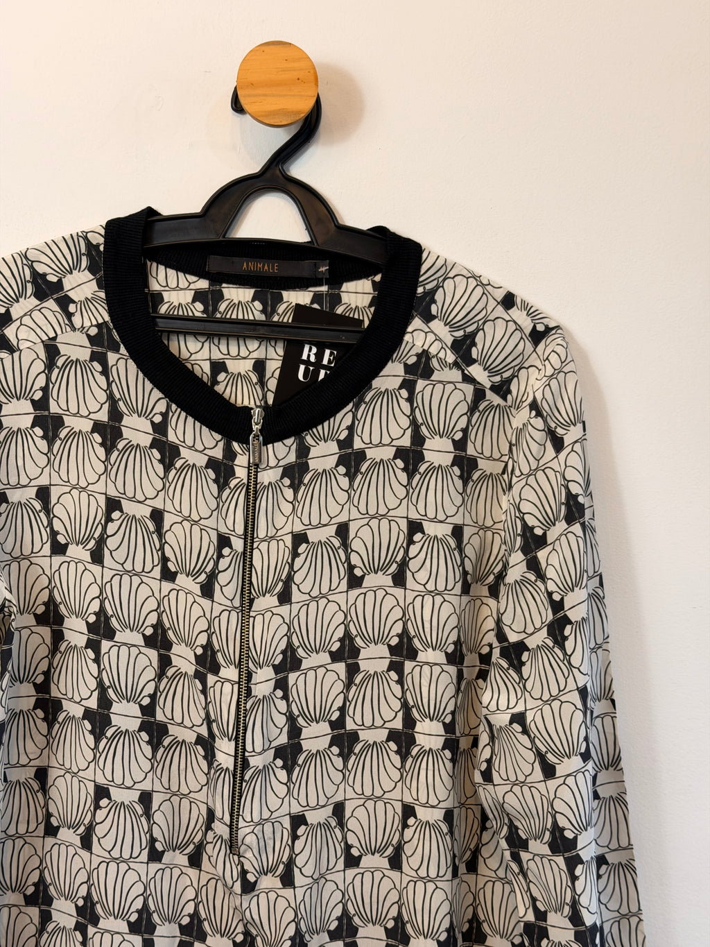 Blusa Estampada com Zíper Animale