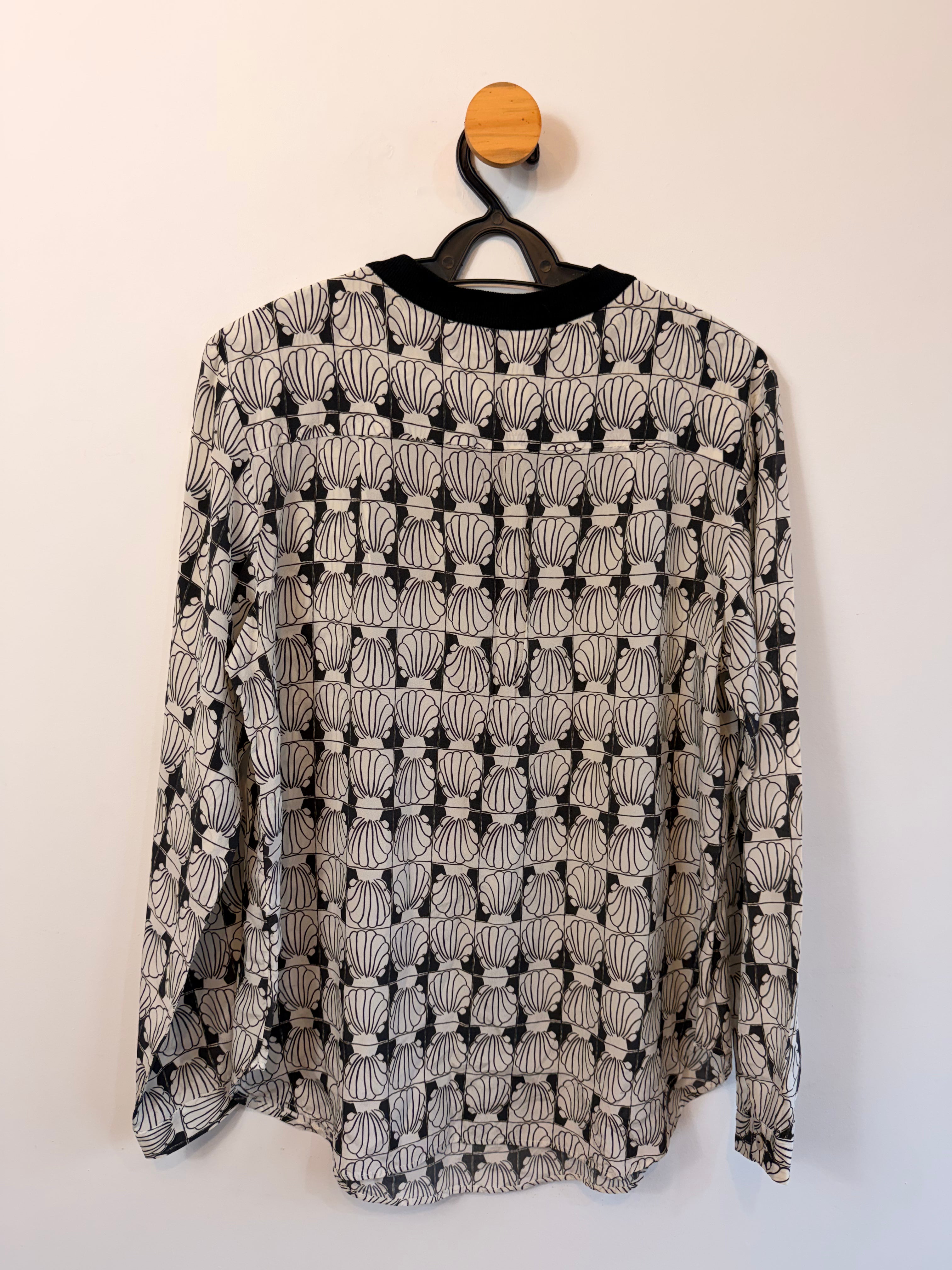 Blusa Estampada com Zíper Animale