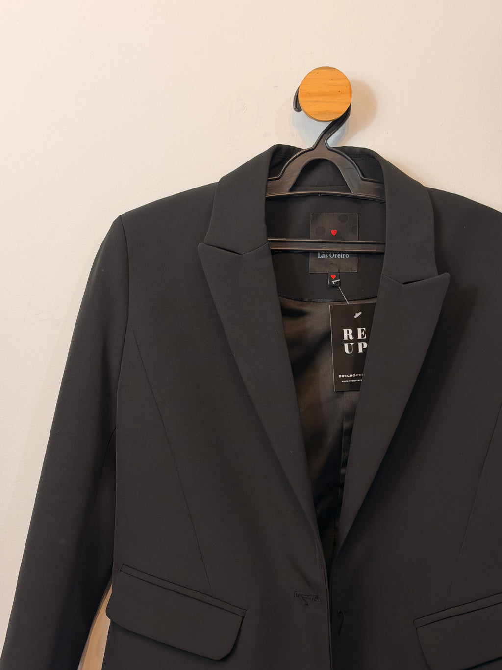 Blazer Preto Las Oreiro
