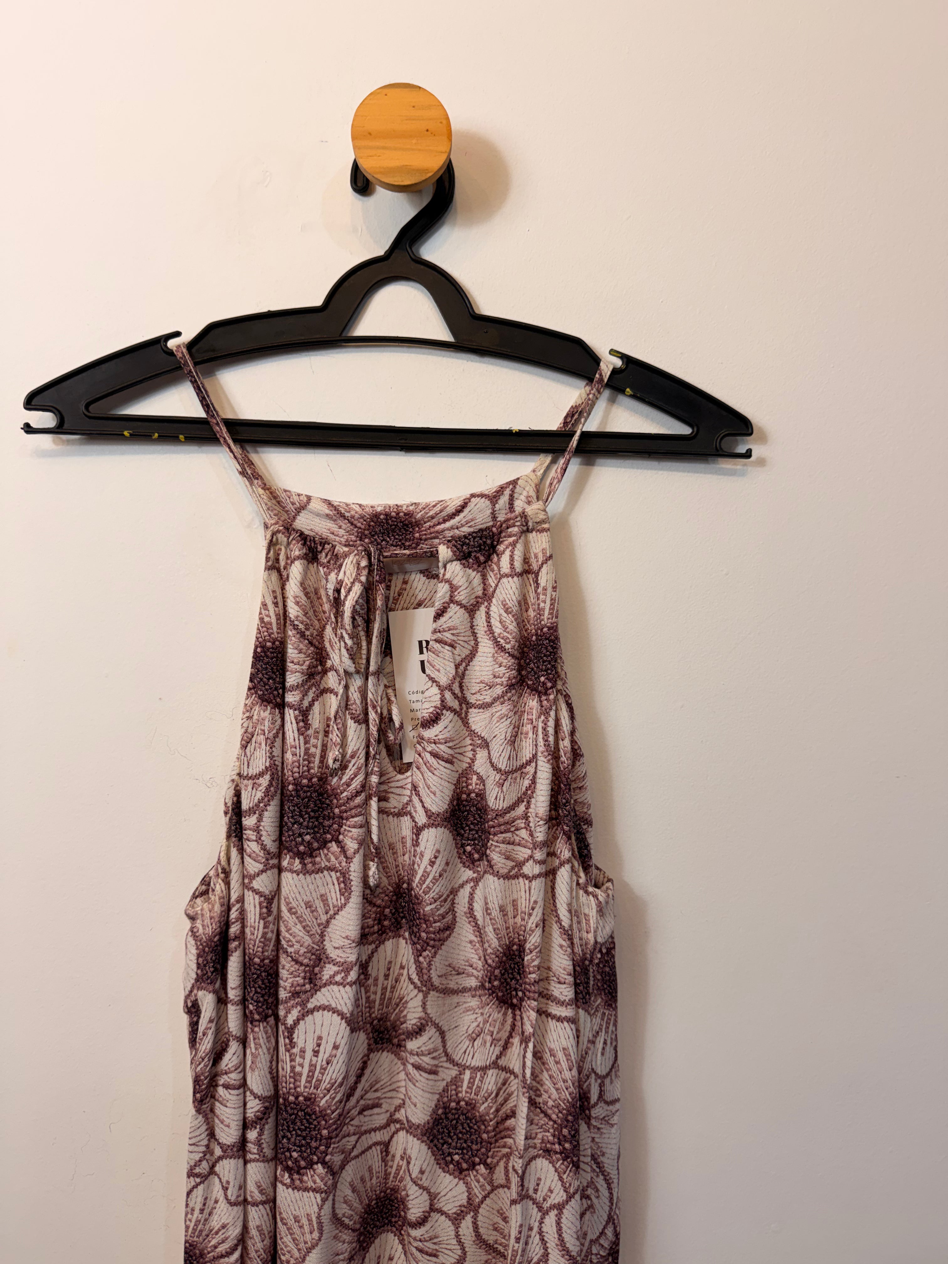 Vestido Off White Floral Lez a Lez