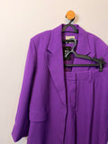 Conjunto de Alfaiataria Roxo Nati Vozza