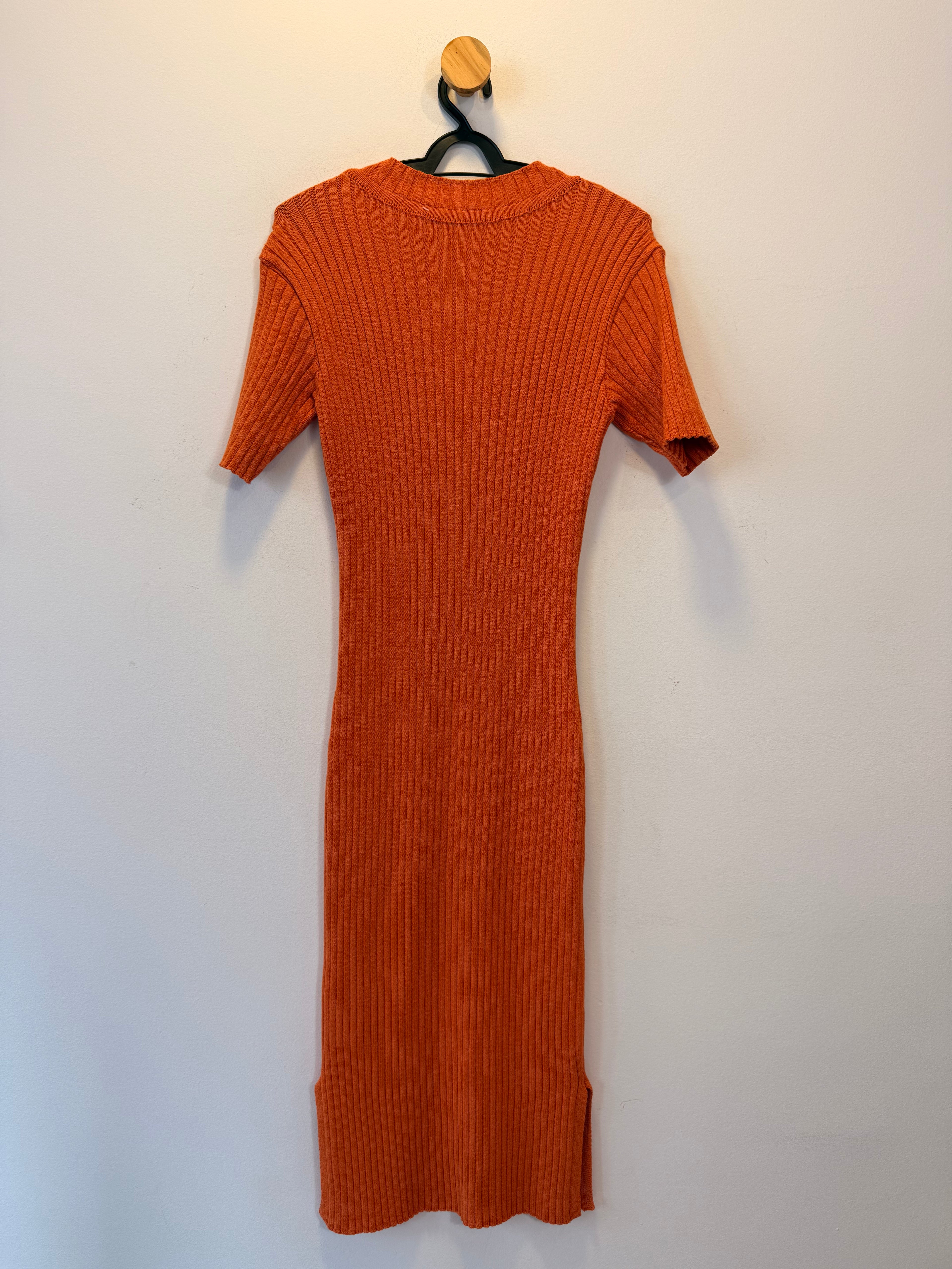 Vestido em Malha Tricot