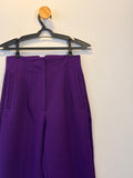 Calça Alfaiataria Roxa Zara
